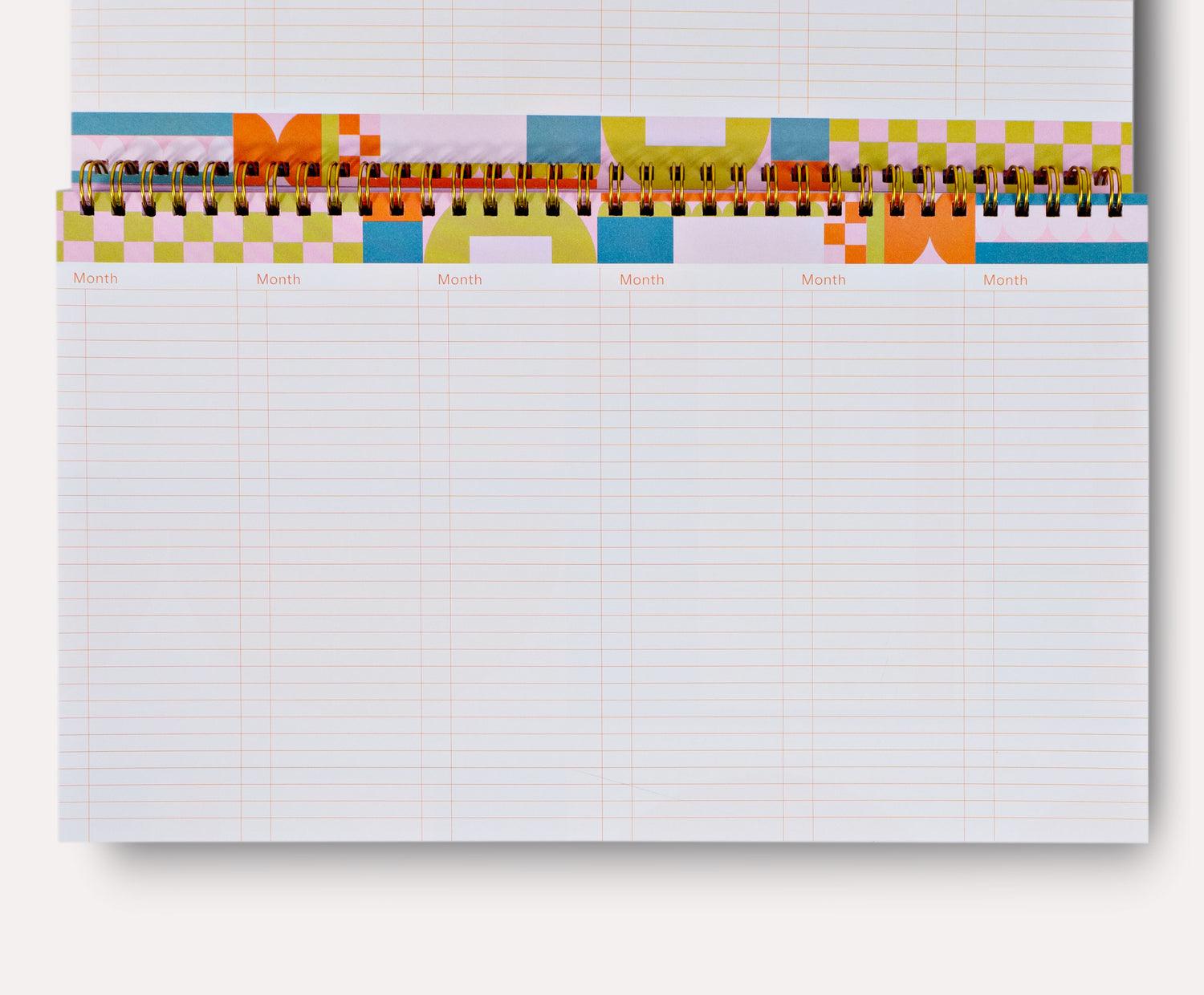 Ginger Weekly Organiser Book