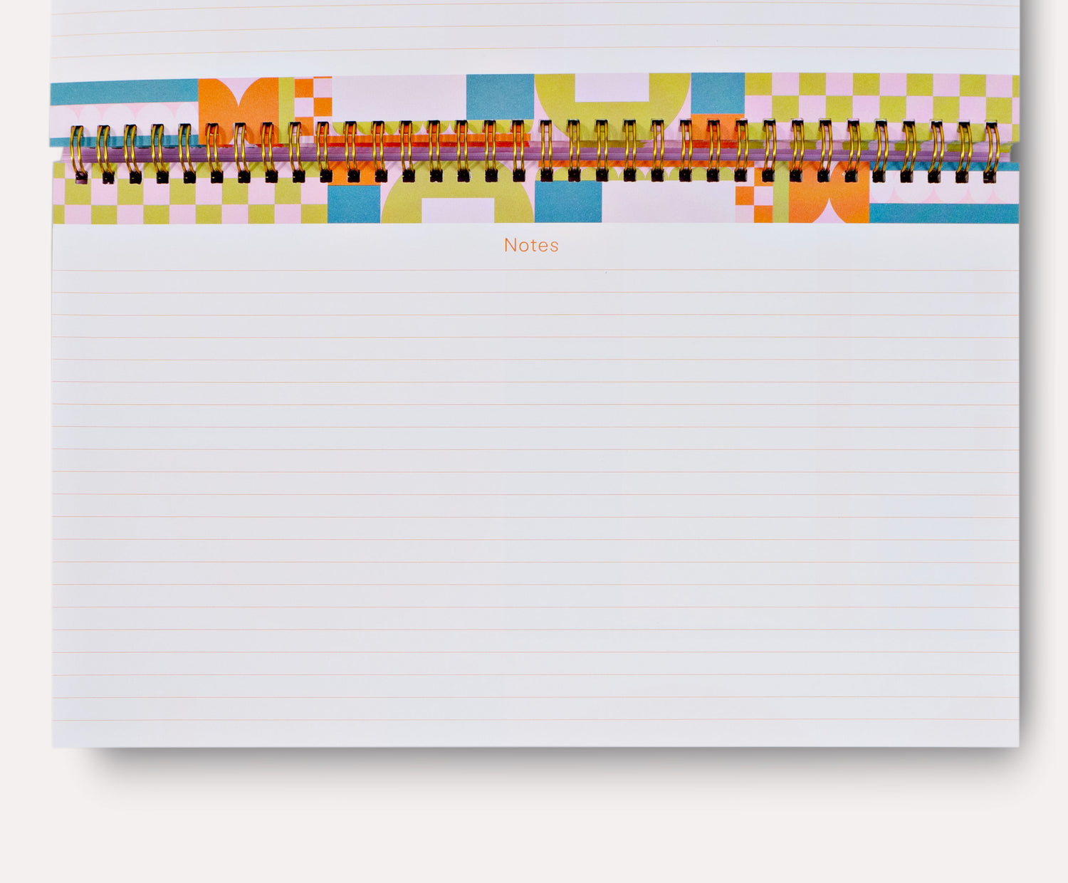 Ginger Weekly Organiser Book