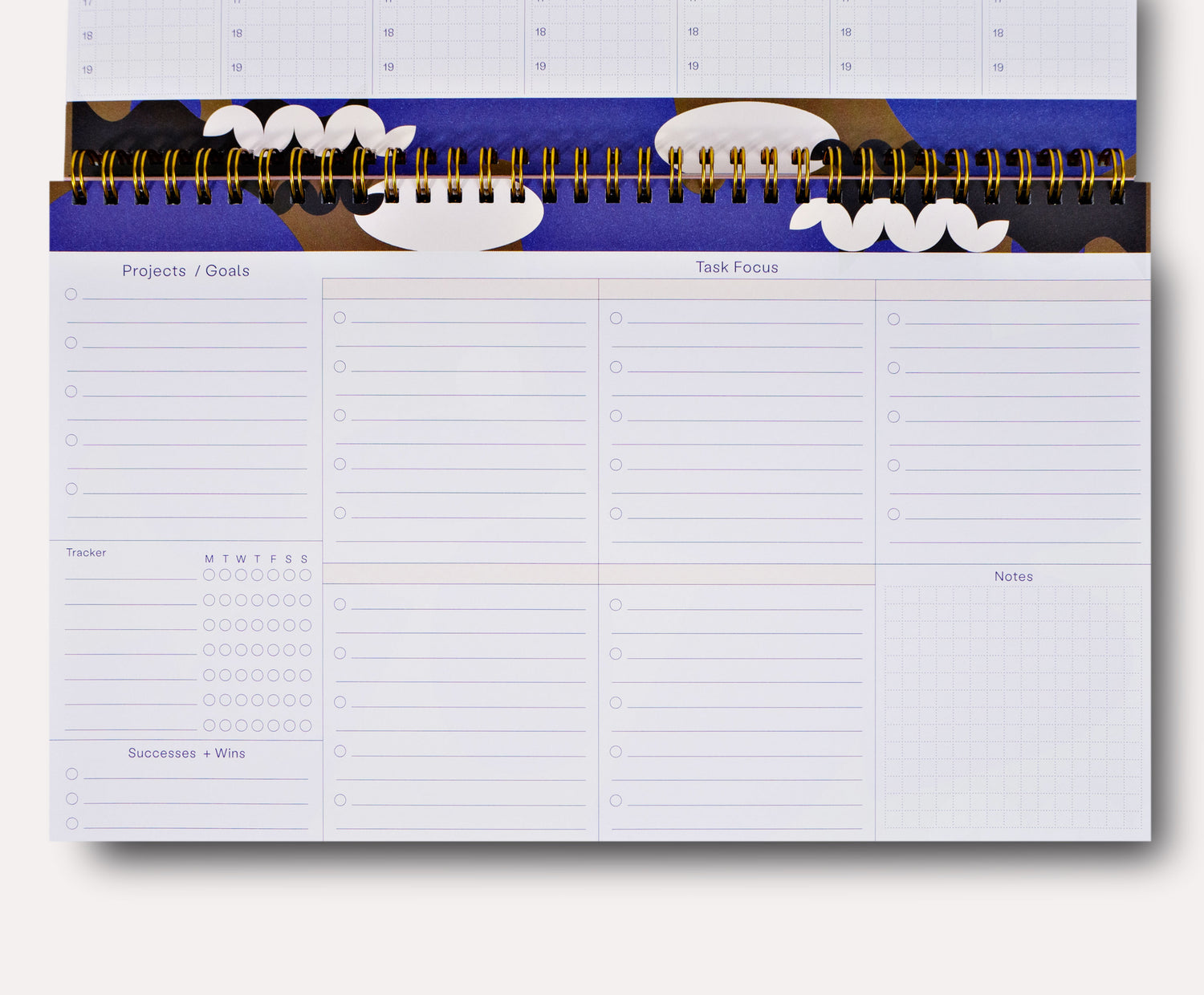 Deco Weekly Organiser Book