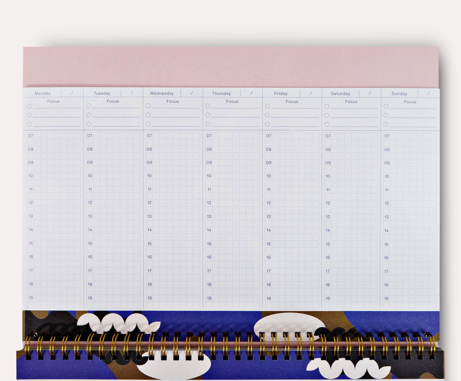 Deco Weekly Organiser Book