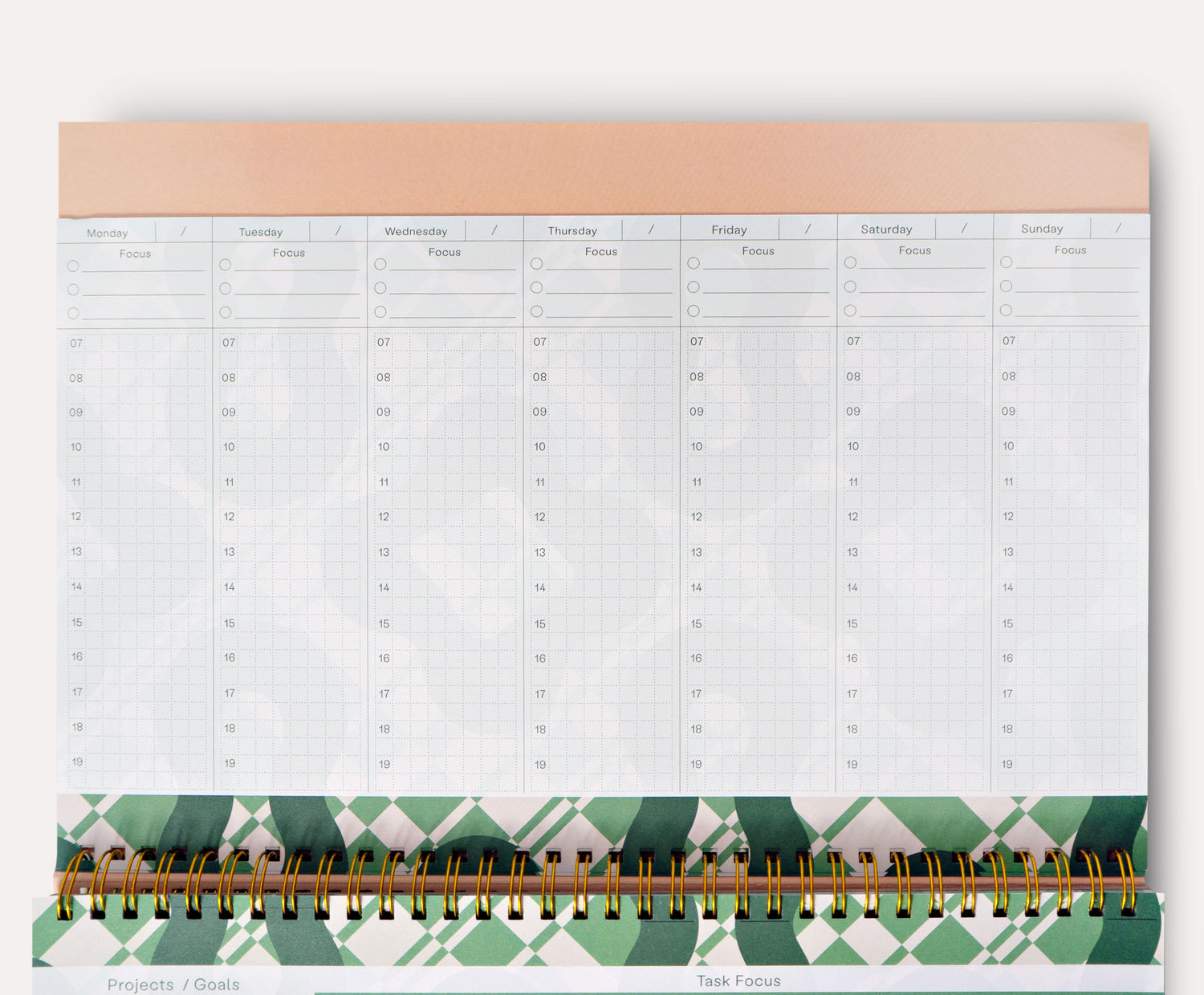 Palau Weekly Organiser Book