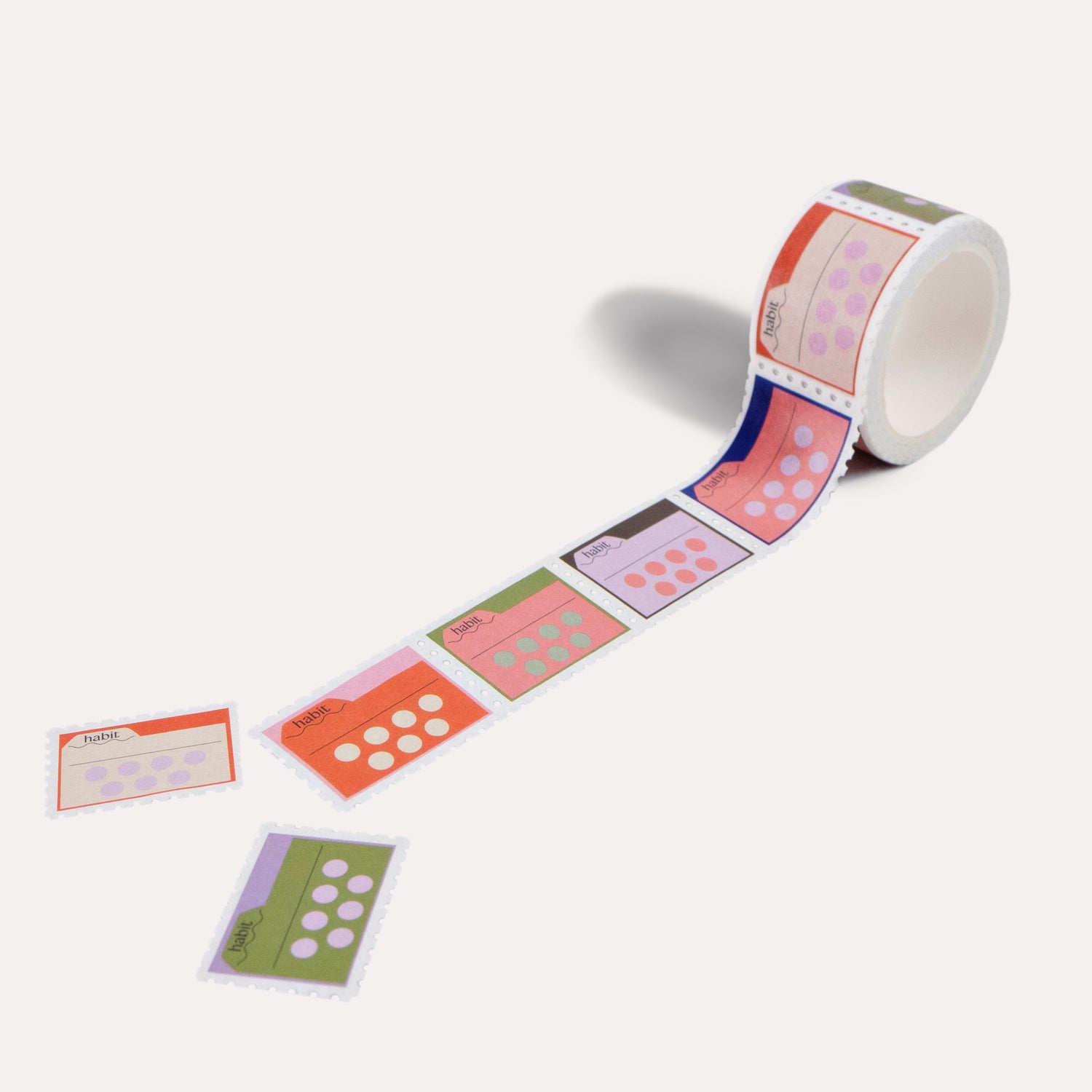 Habit Tracker Stamp Washi