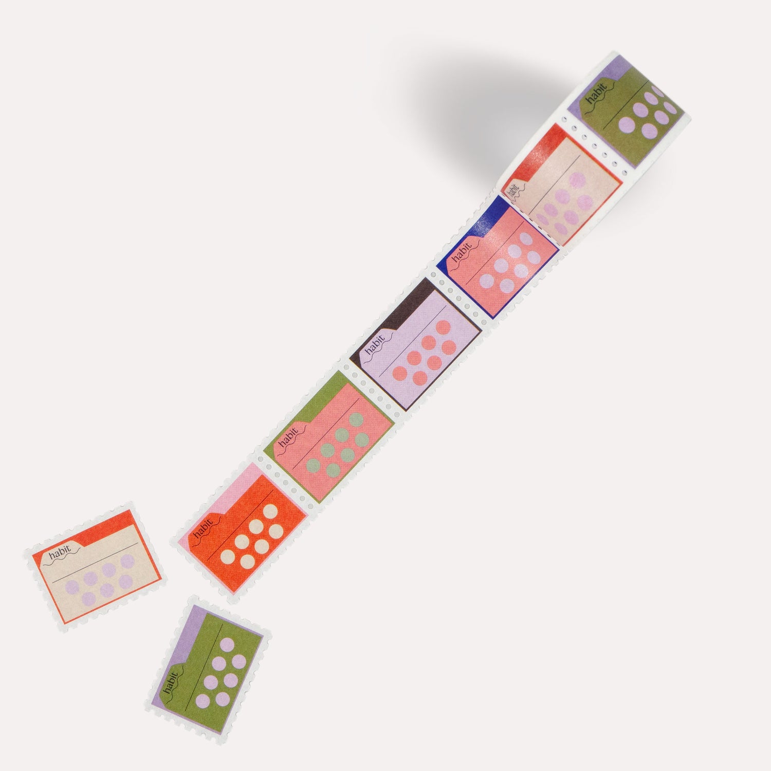 Habit Tracker Stamp Washi