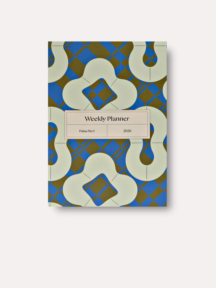 Palau 2026 Weekly Planner Book