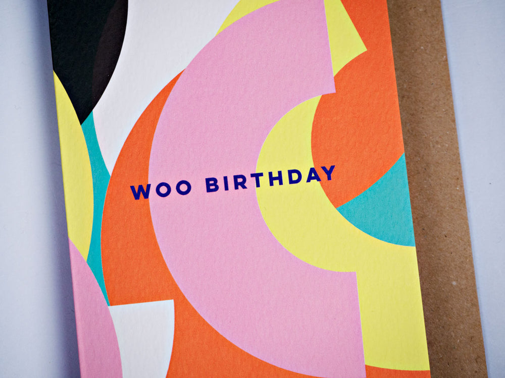The Completist Birthday circles card