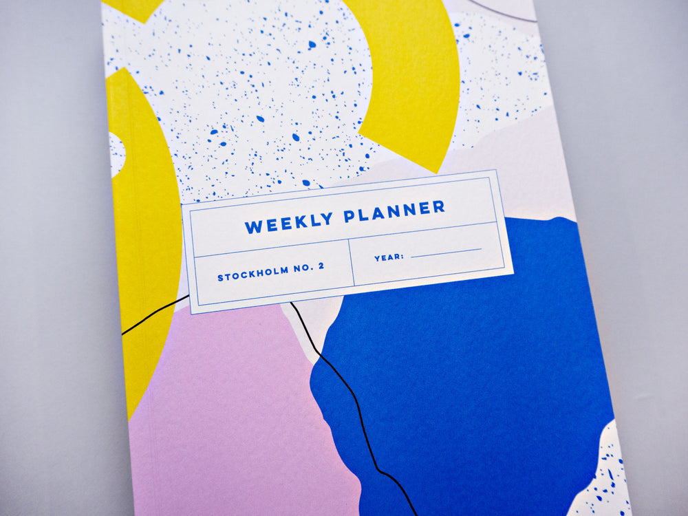 Stockholm Undated Weekly Planner
