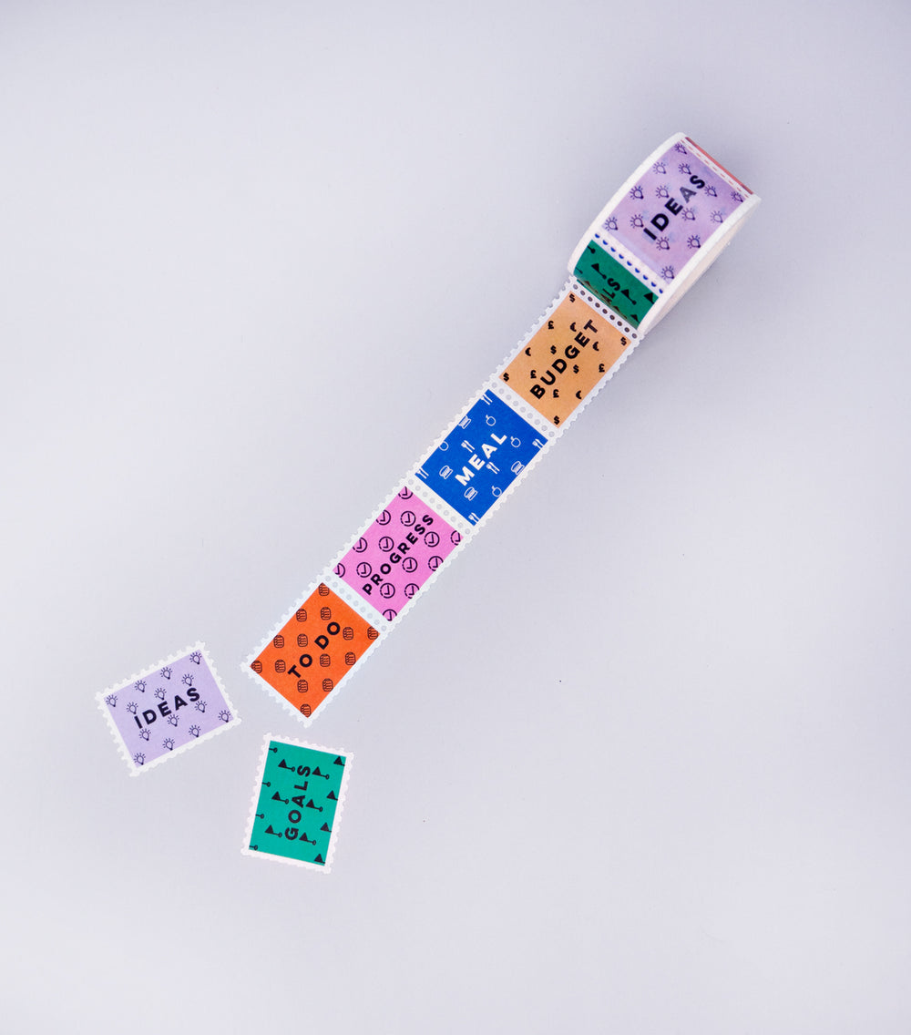 Get Organised Mix Stamp Washi Tape
