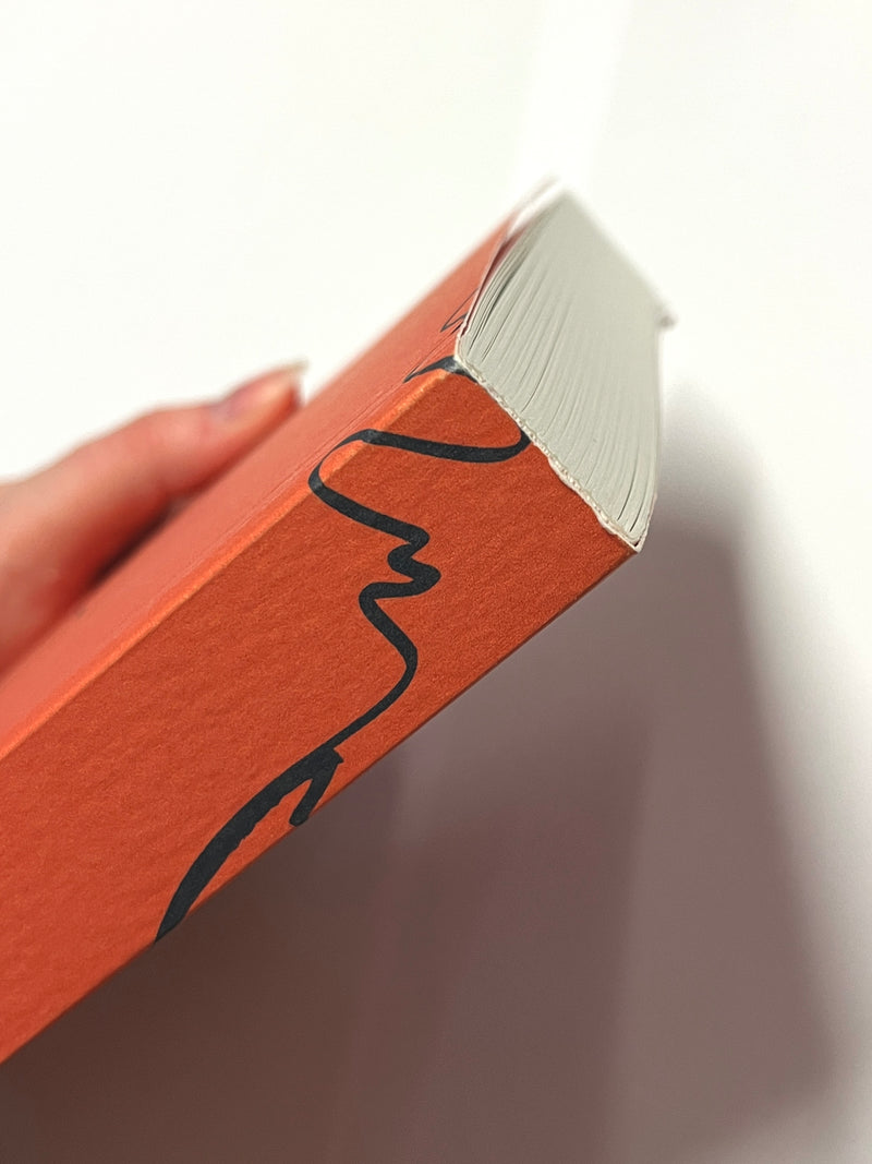 SAMPLE SALE Leaf Scribble Undated Daily Planner Book