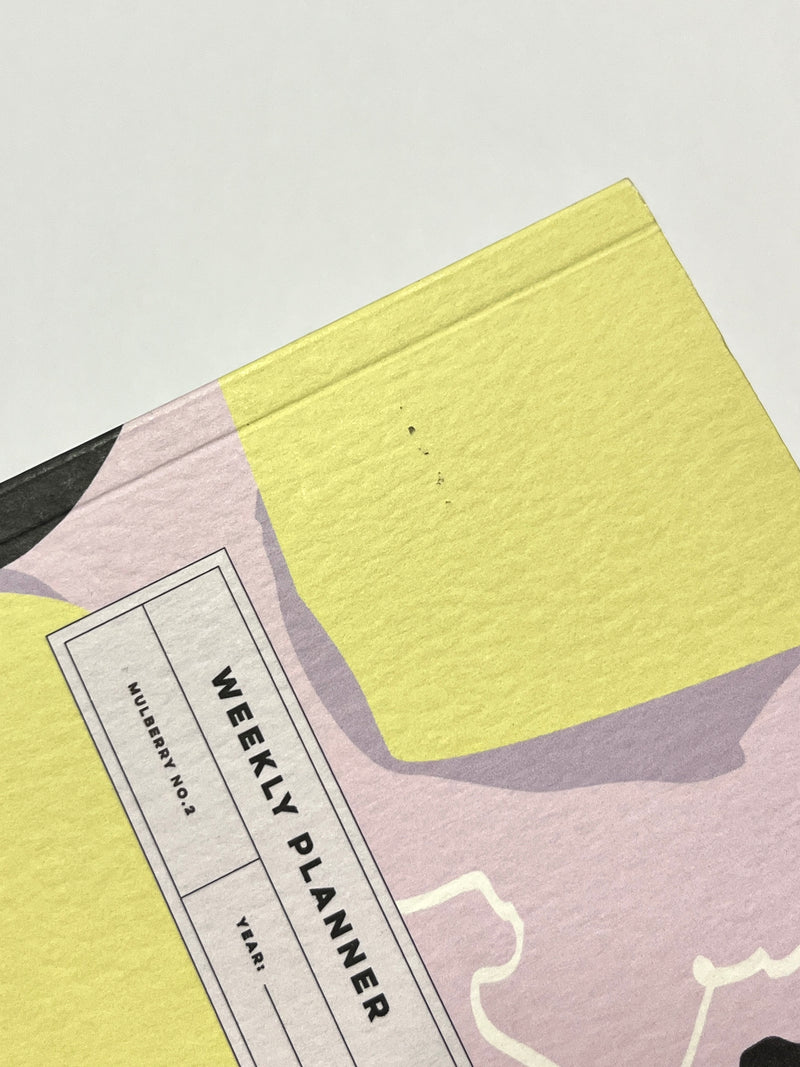 SAMPLE SALE Mulberry A6 Pocket Undated Weekly Planner
