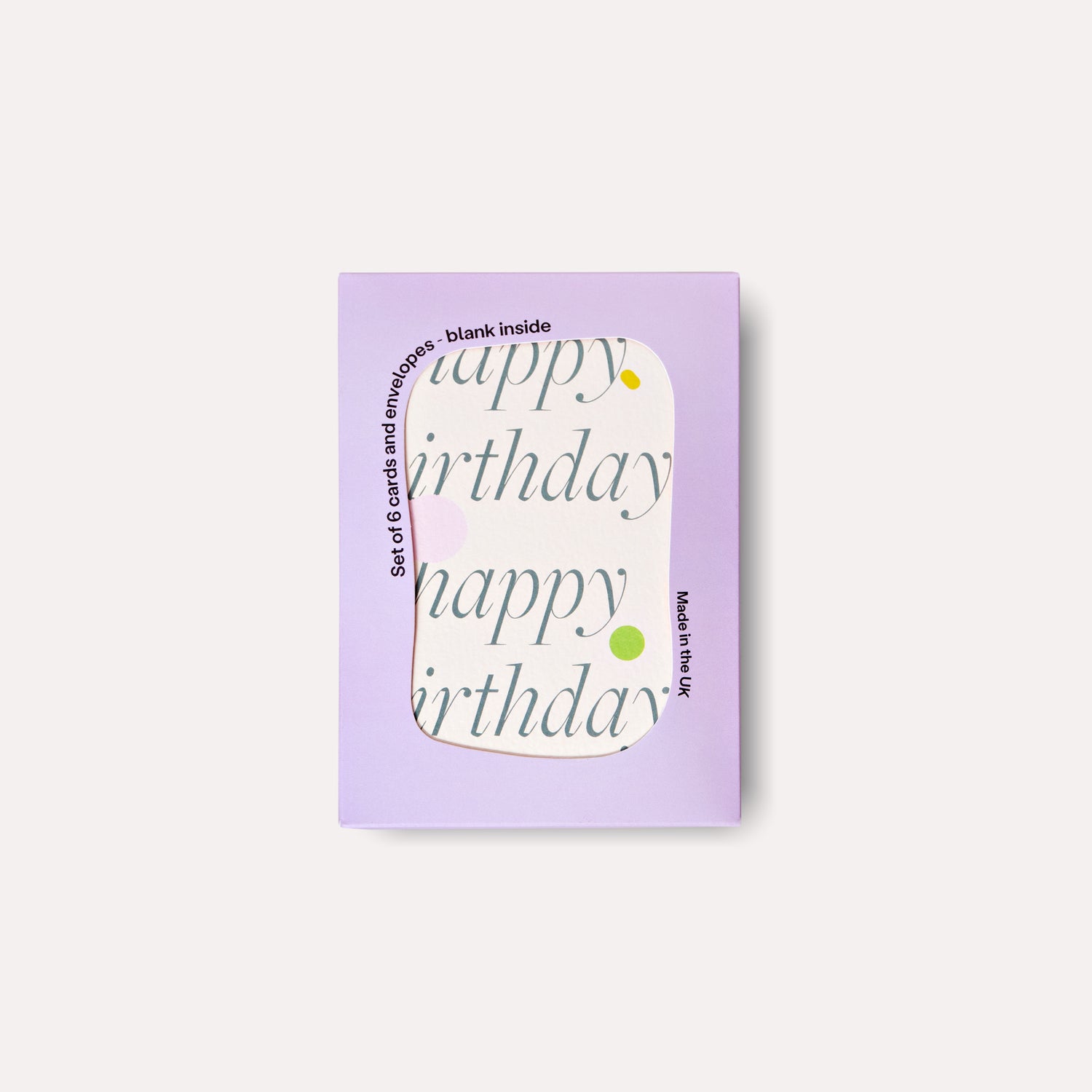 Multi Birthday Card Set