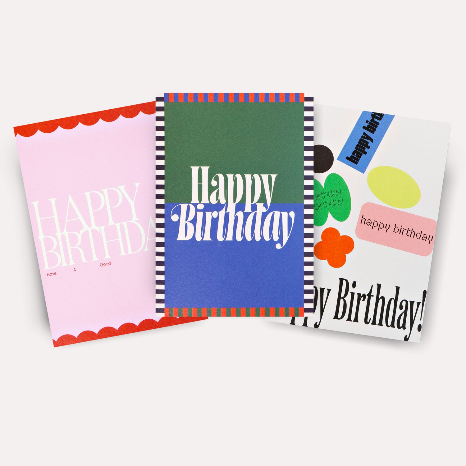 Multi Birthday Card Set