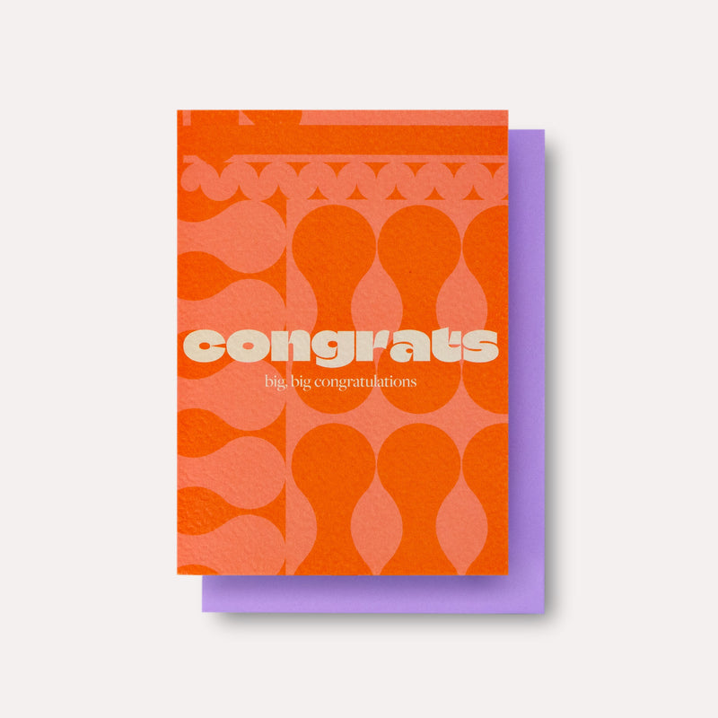 Fete Congrats Card