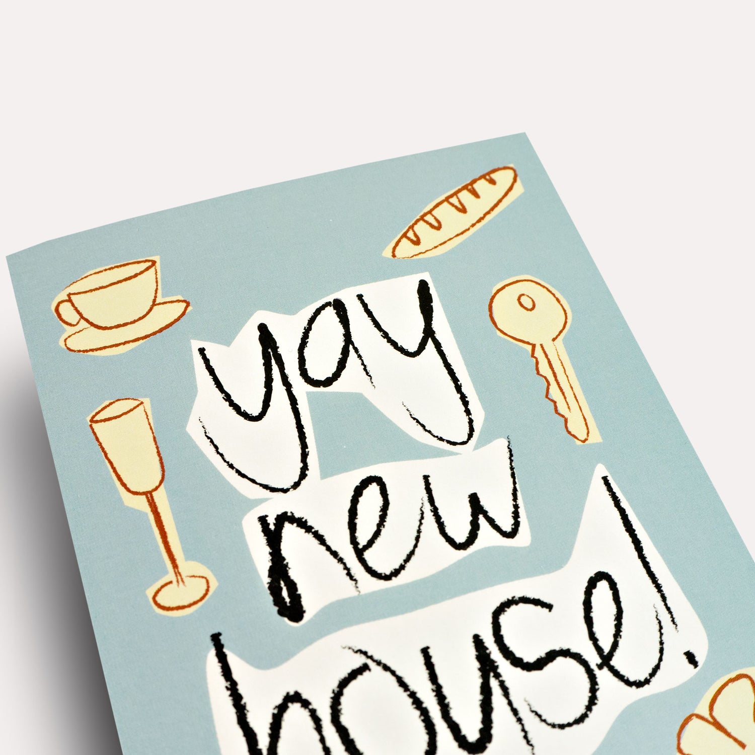 Sketchy New House Card