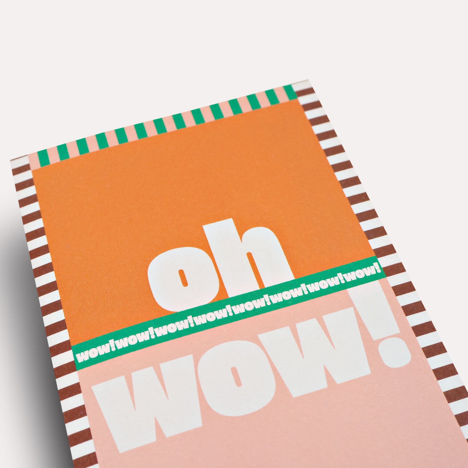Plateaux Oh Wow Card