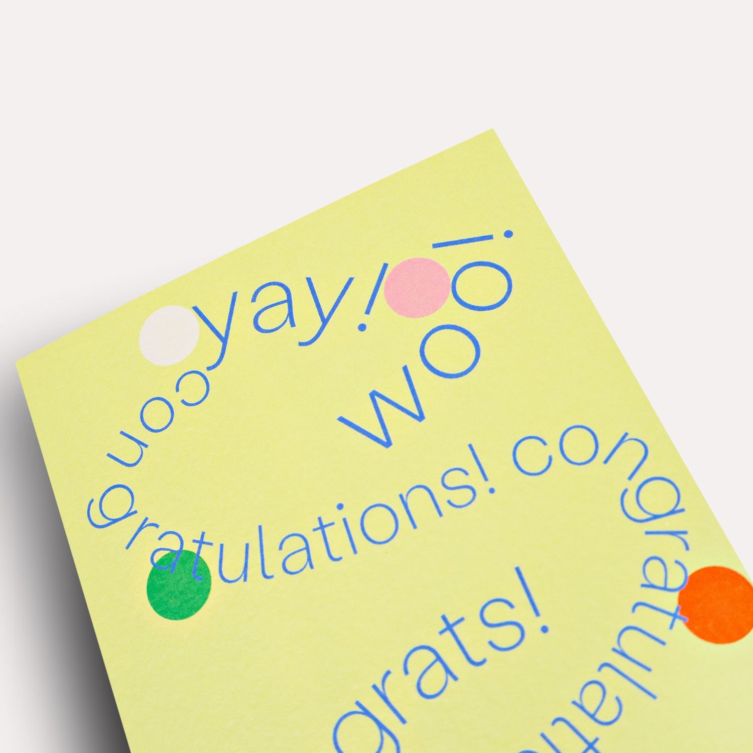 Multi Congratulations Card