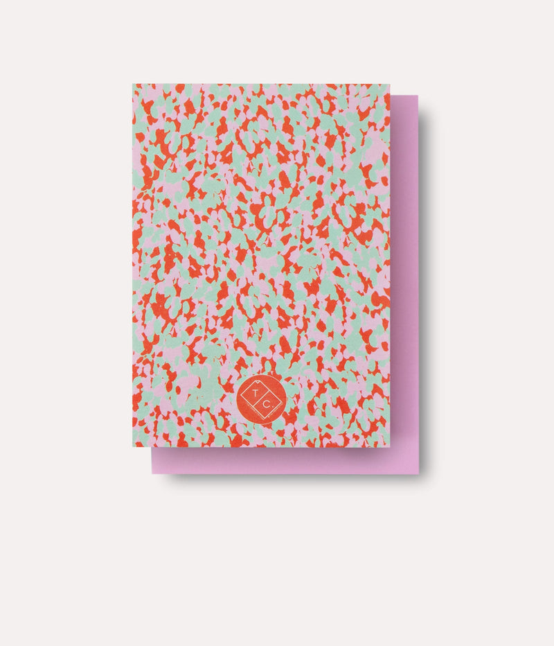 The Completist Pastel Confetti Christmas Card