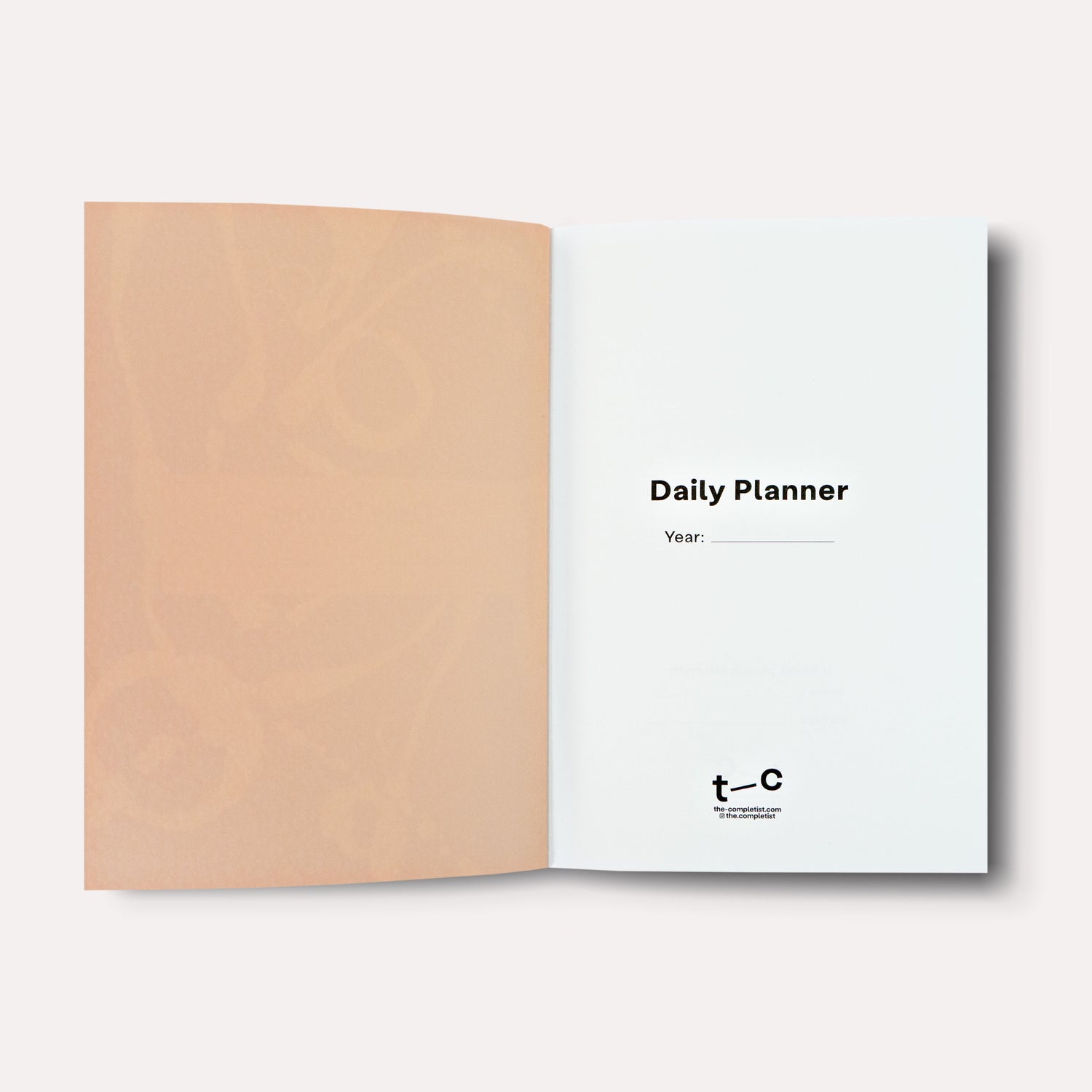 Lemonade Undated Daily Planner Book