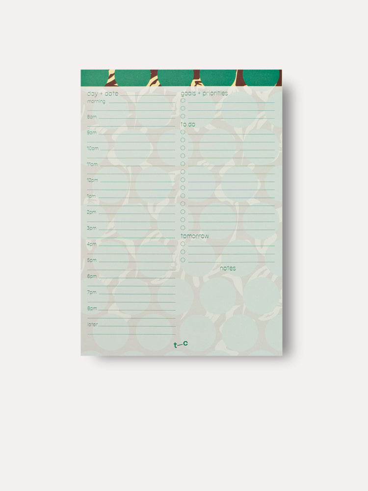 Marfa Daily Planner Pad