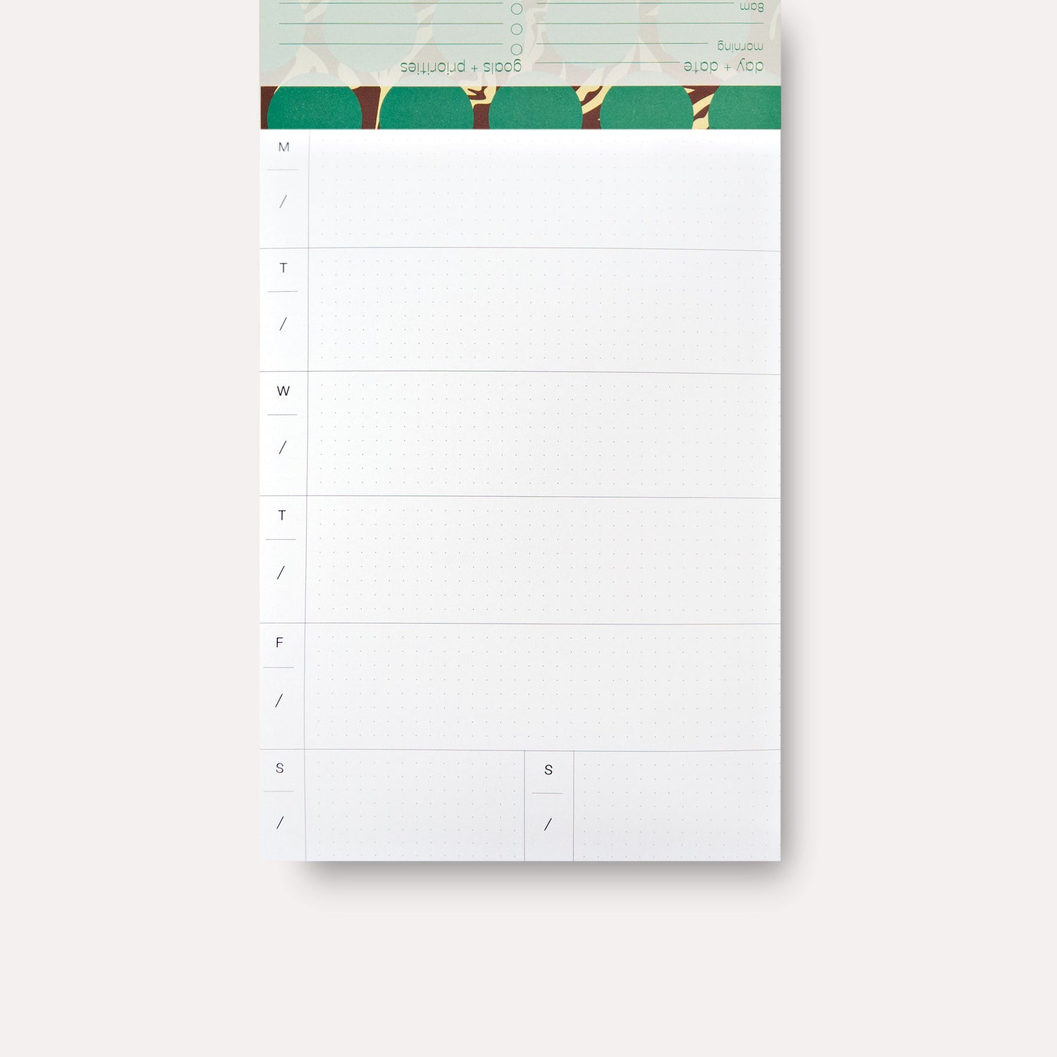 Marfa Daily Planner Pad