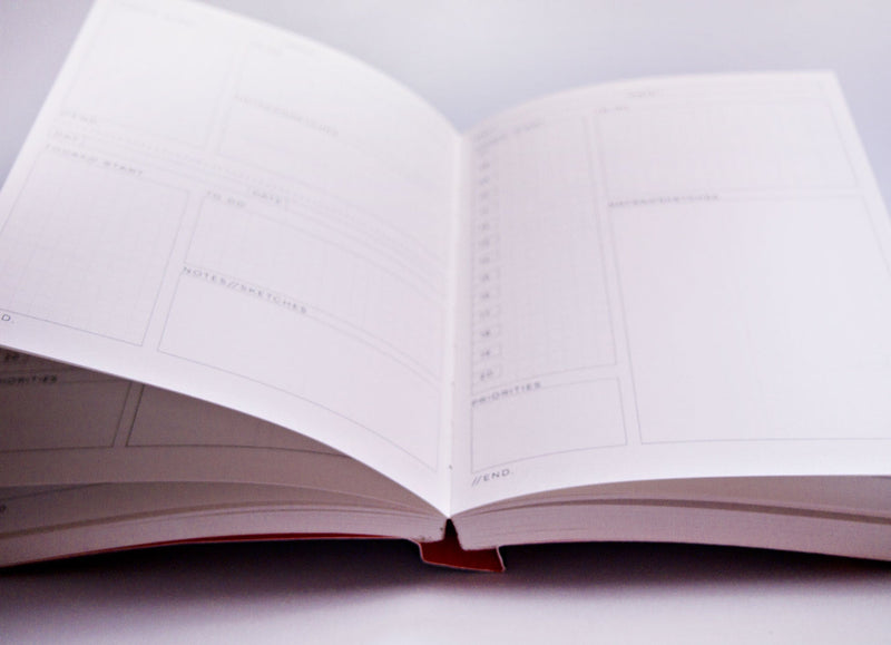 The Completist Madrid Undated Daily Planner Book