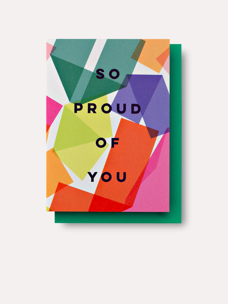 The Completist Origami Proud of You Card