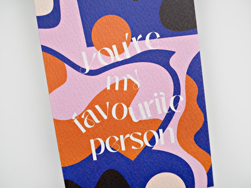 Juno Favourite Person Card