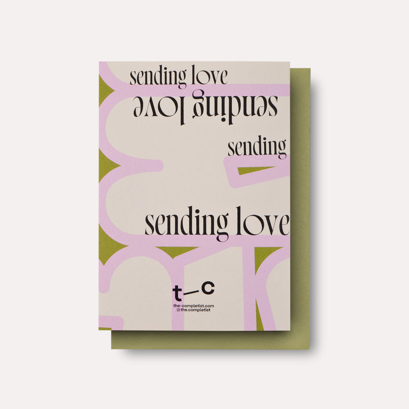Hinoki Sending Love Card
