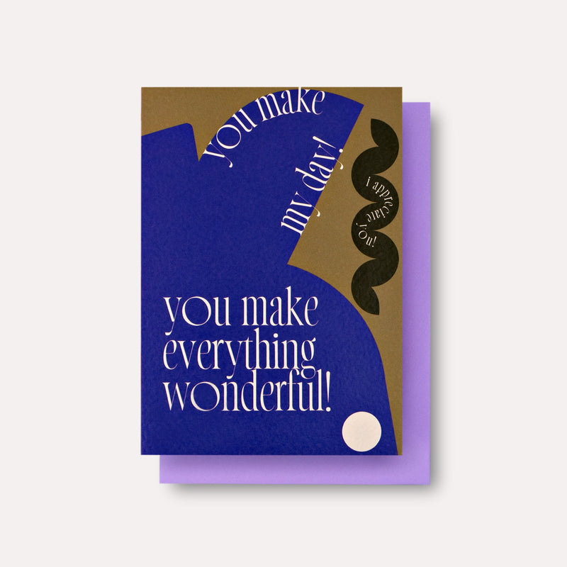 Deco Wonderful Card