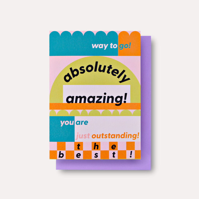 Ginger Amazing Card