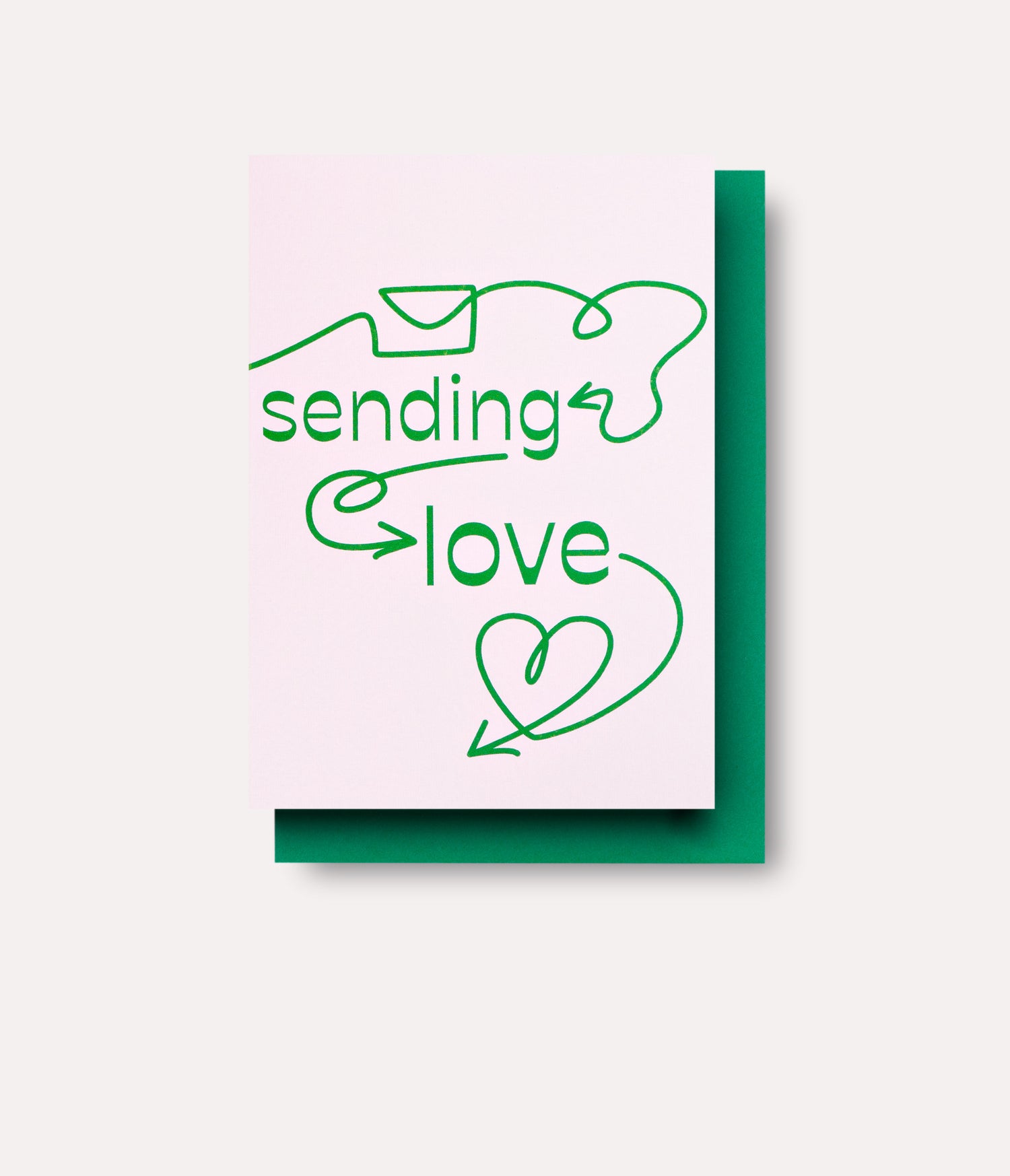 Wanderlust Sending Love Card