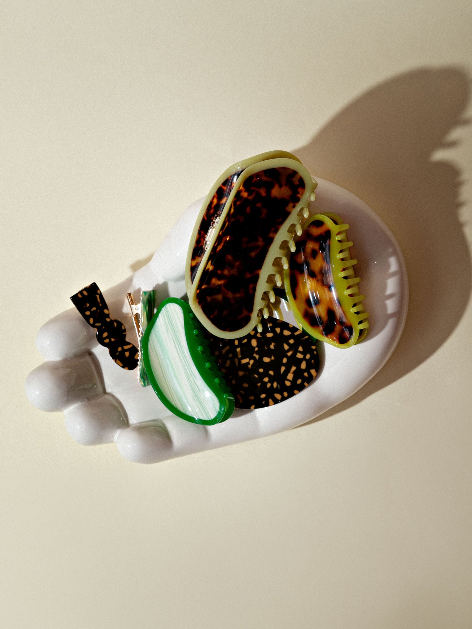 Etc.Store - Lottie Mirror in Leopard / Emerald