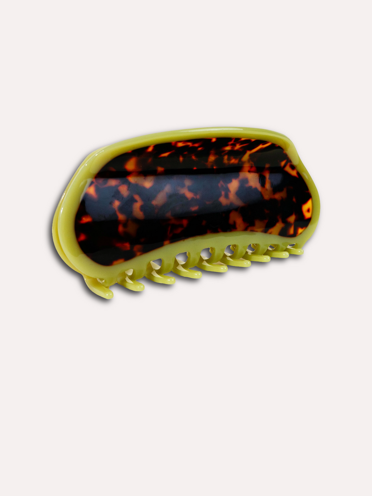 Etc.Store - Margo Large Claw in Chartreuse / Tortoise PRE-ORDER