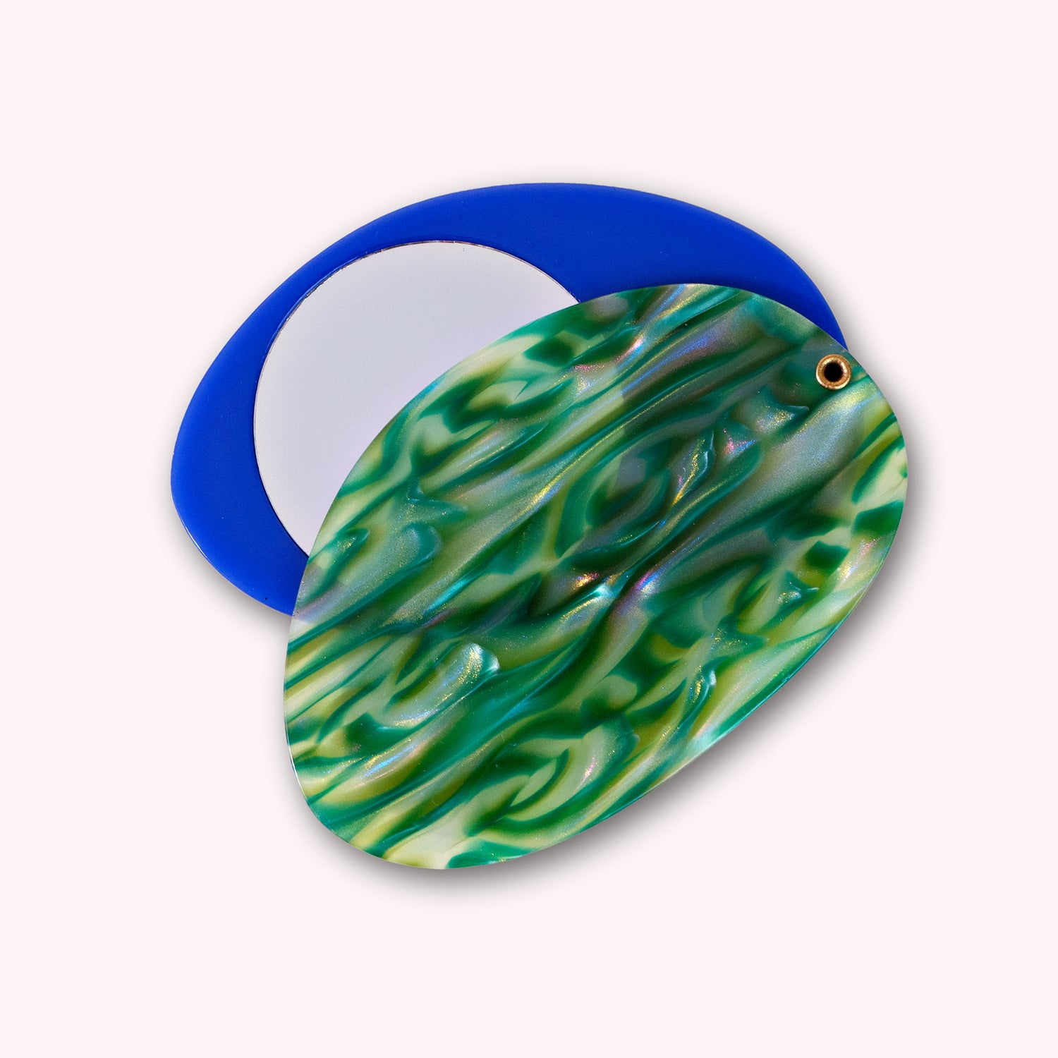 Etc.Store - Lottie Mirror in Blue/Malachite