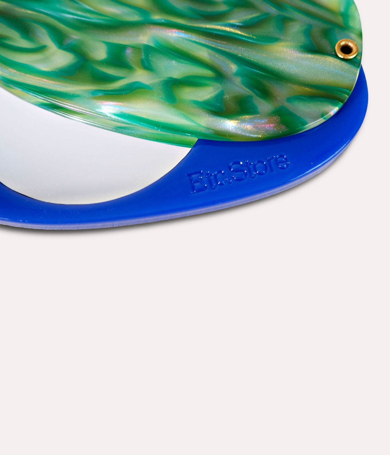 Etc.Store - Lottie Mirror in Blue/Malachite