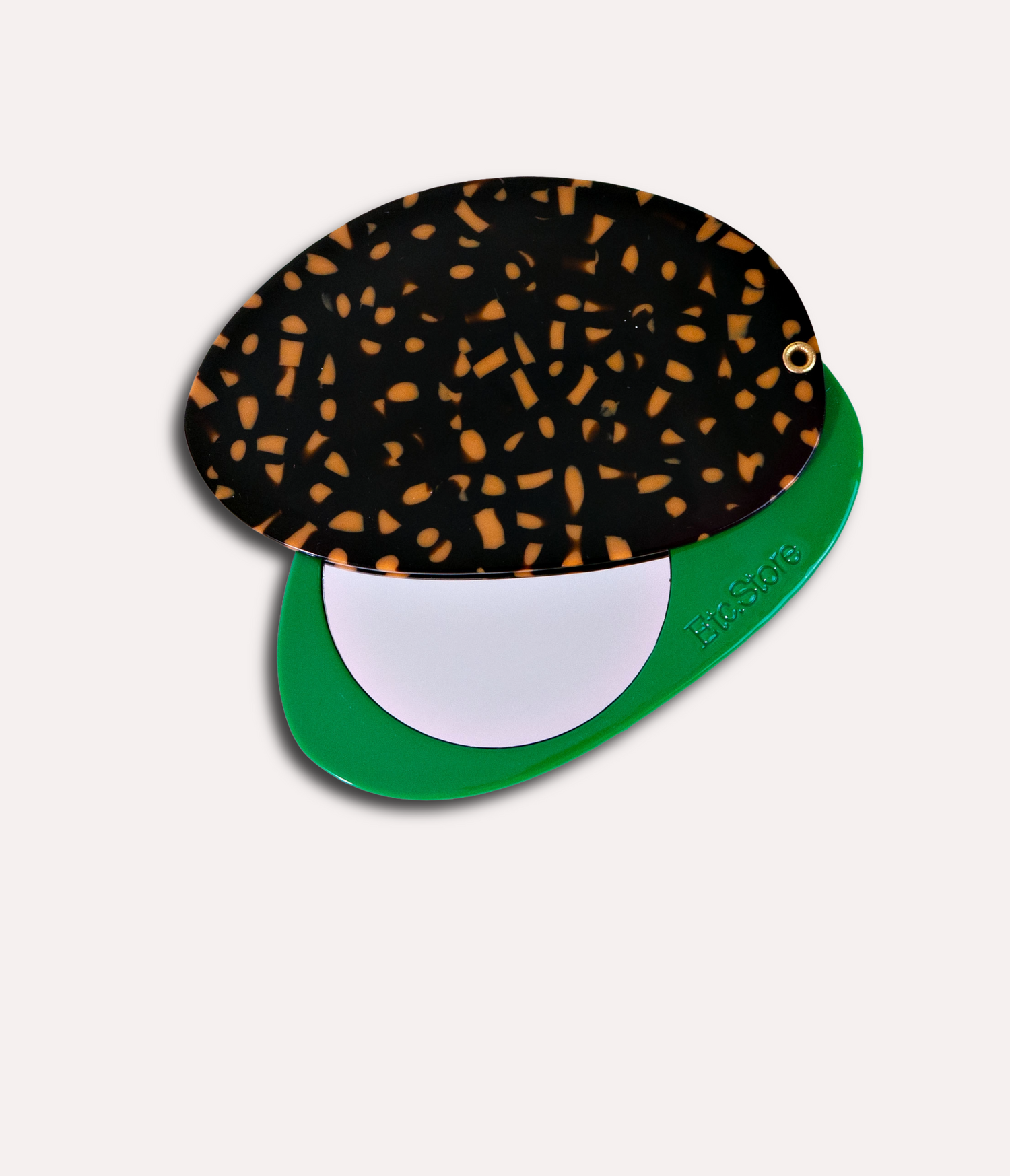 Etc.Store - Lottie Mirror in Leopard / Emerald