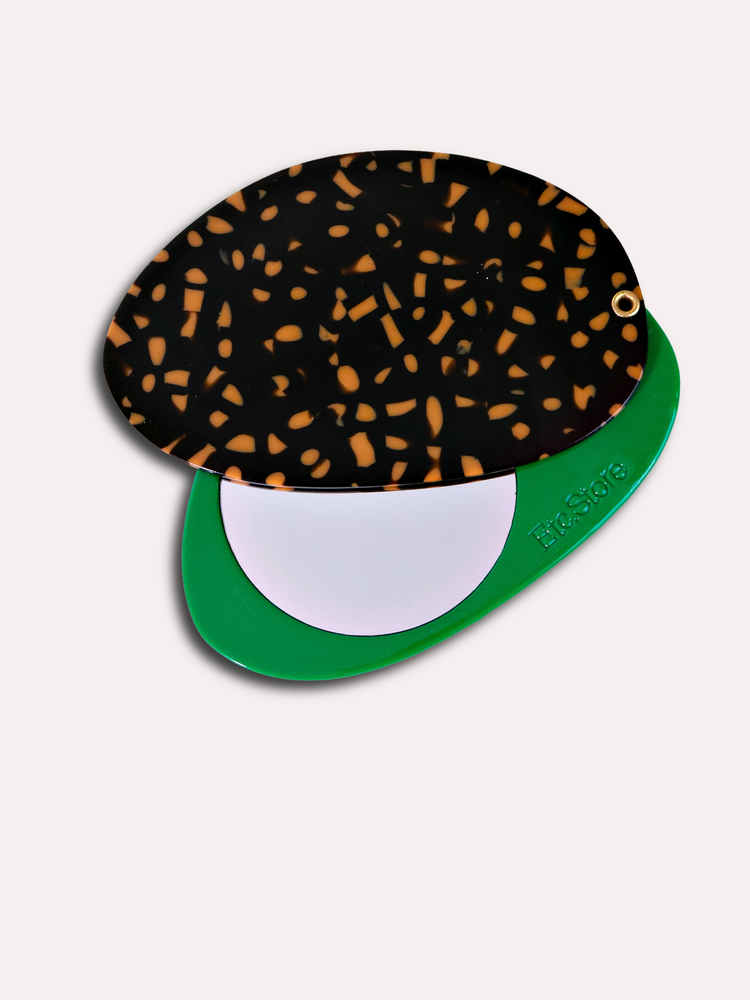Etc.Store - Lottie Mirror in Leopard / Emerald
