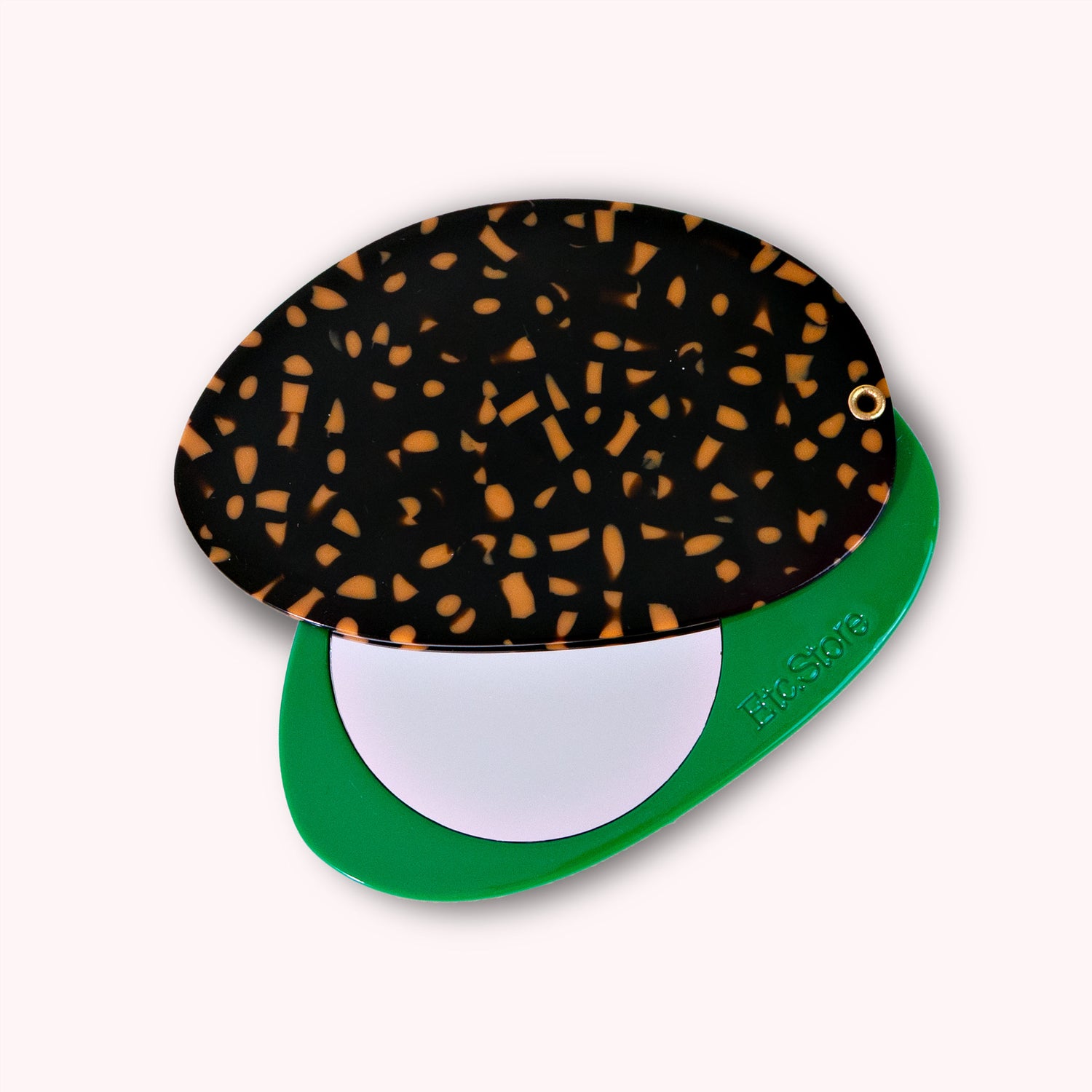Etc.Store - Lottie Mirror in Leopard / Emerald