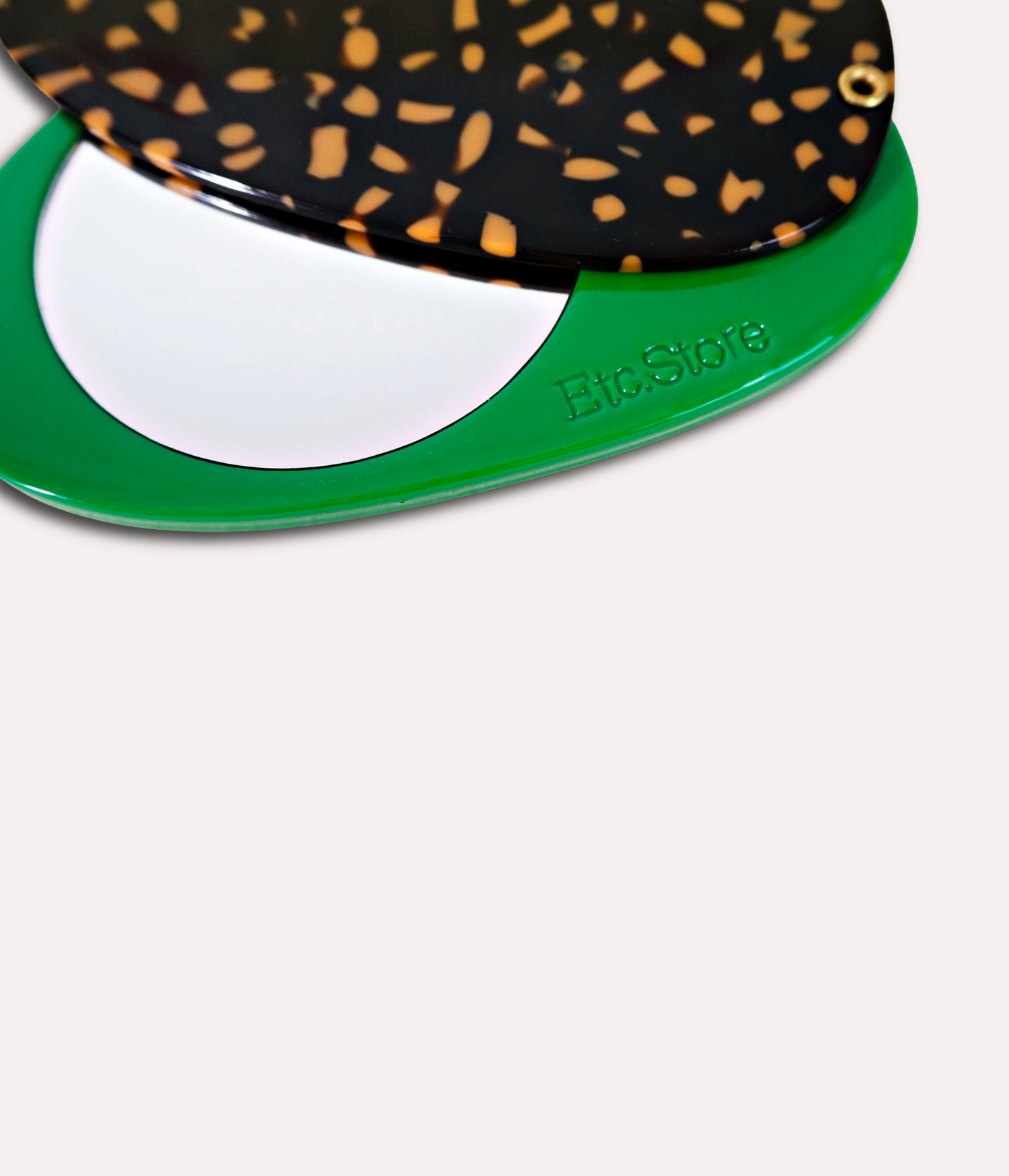 Etc.Store - Lottie Mirror in Leopard / Emerald