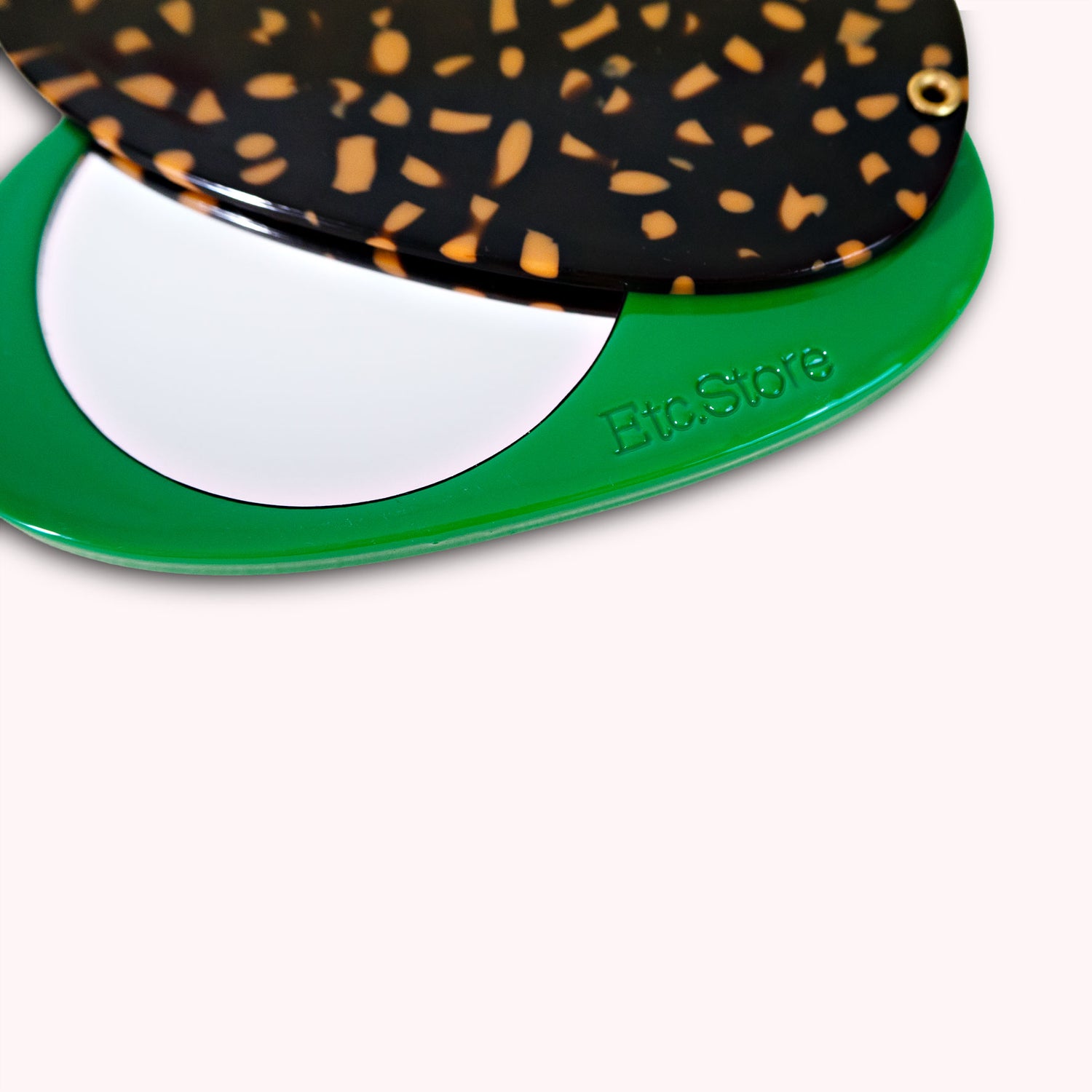 Etc.Store - Lottie Mirror in Leopard / Emerald