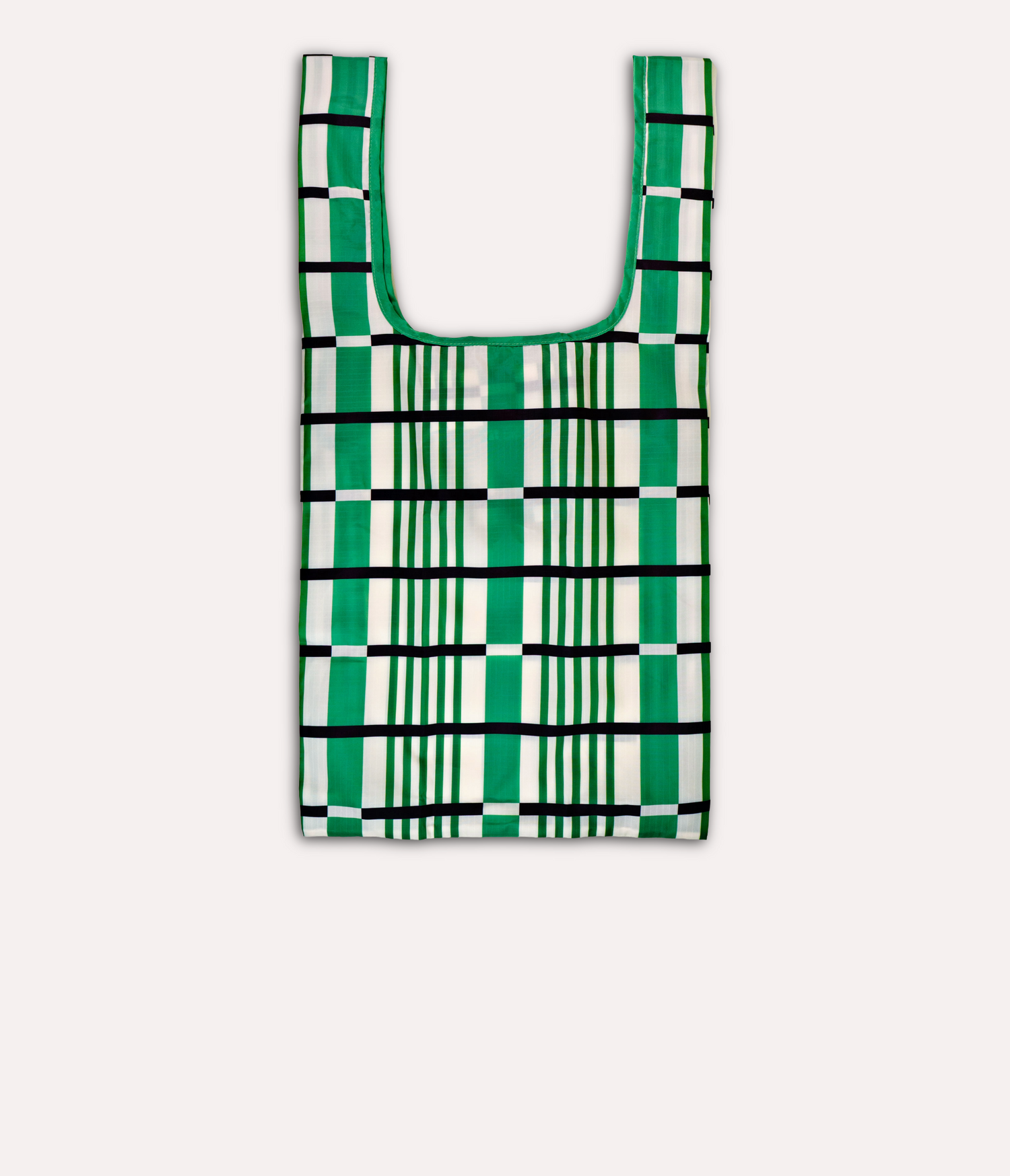 Etc.Store - Romy Shopper Bag in Green Check