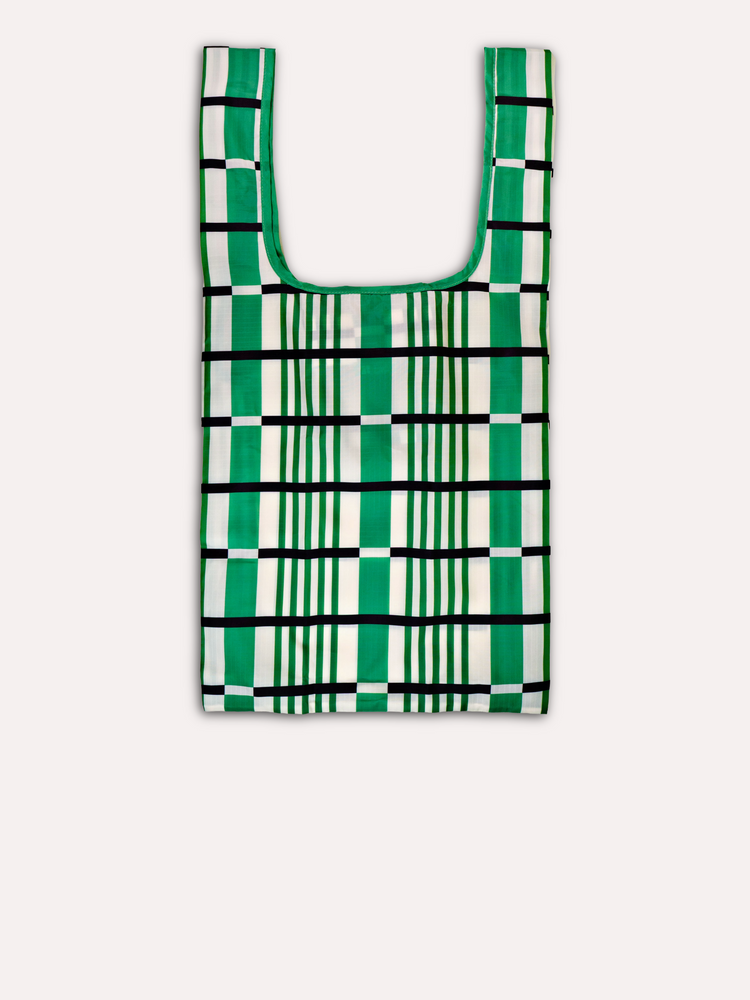 Etc.Store - Romy Shopper Bag in Green Check