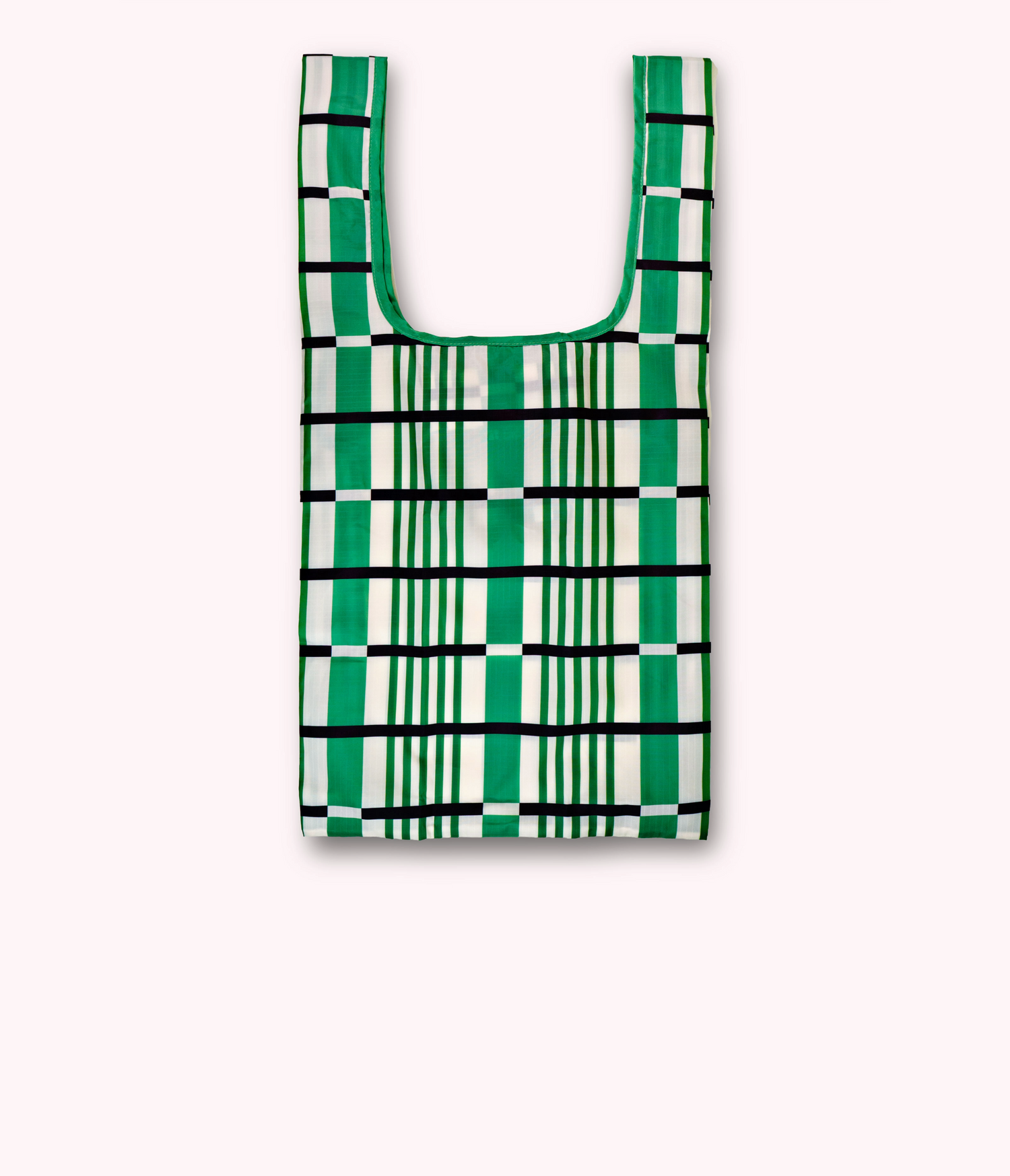 Etc.Store - Romy Shopper Bag in Green Check