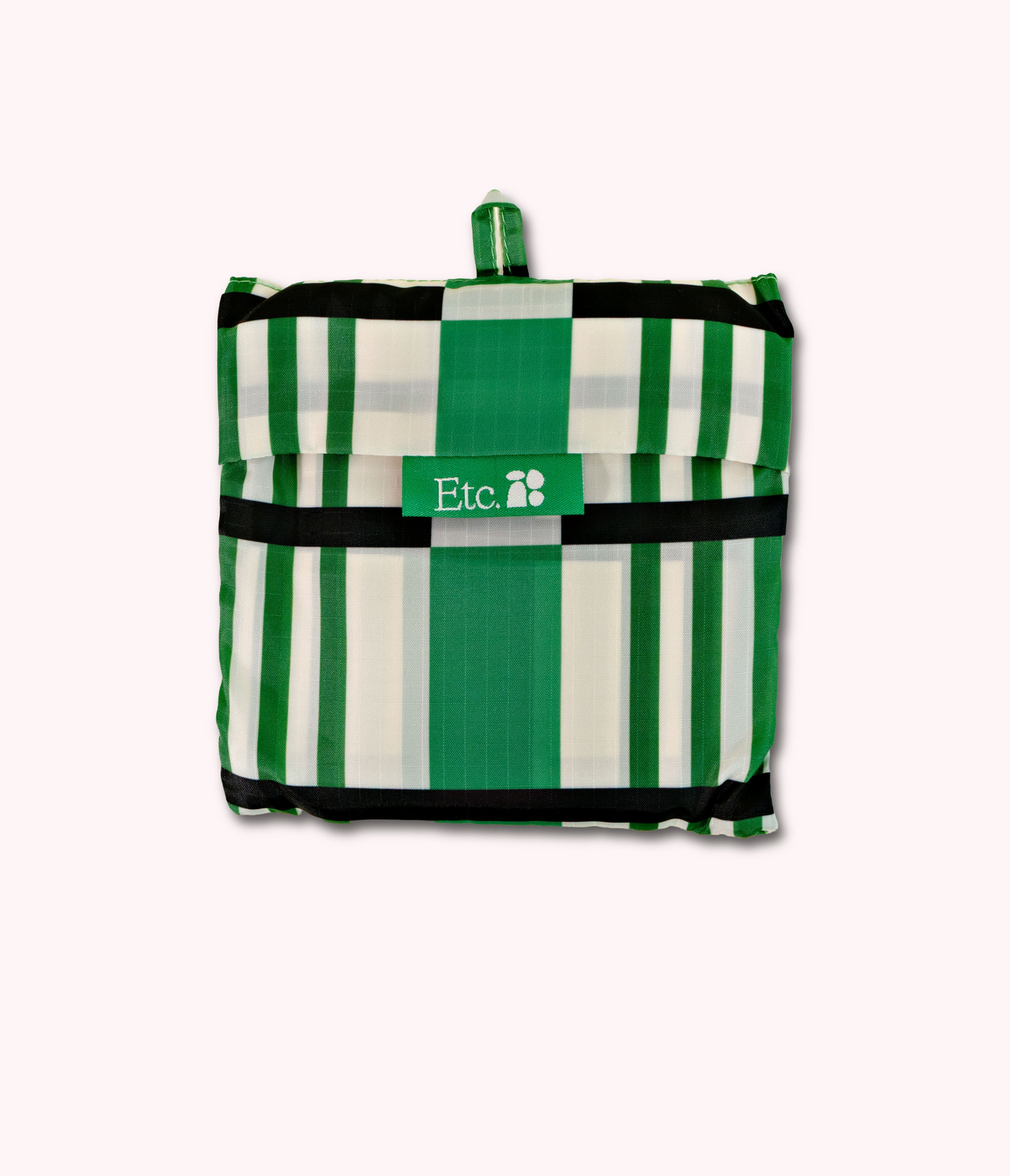 Etc.Store - Romy Shopper Bag in Green Check