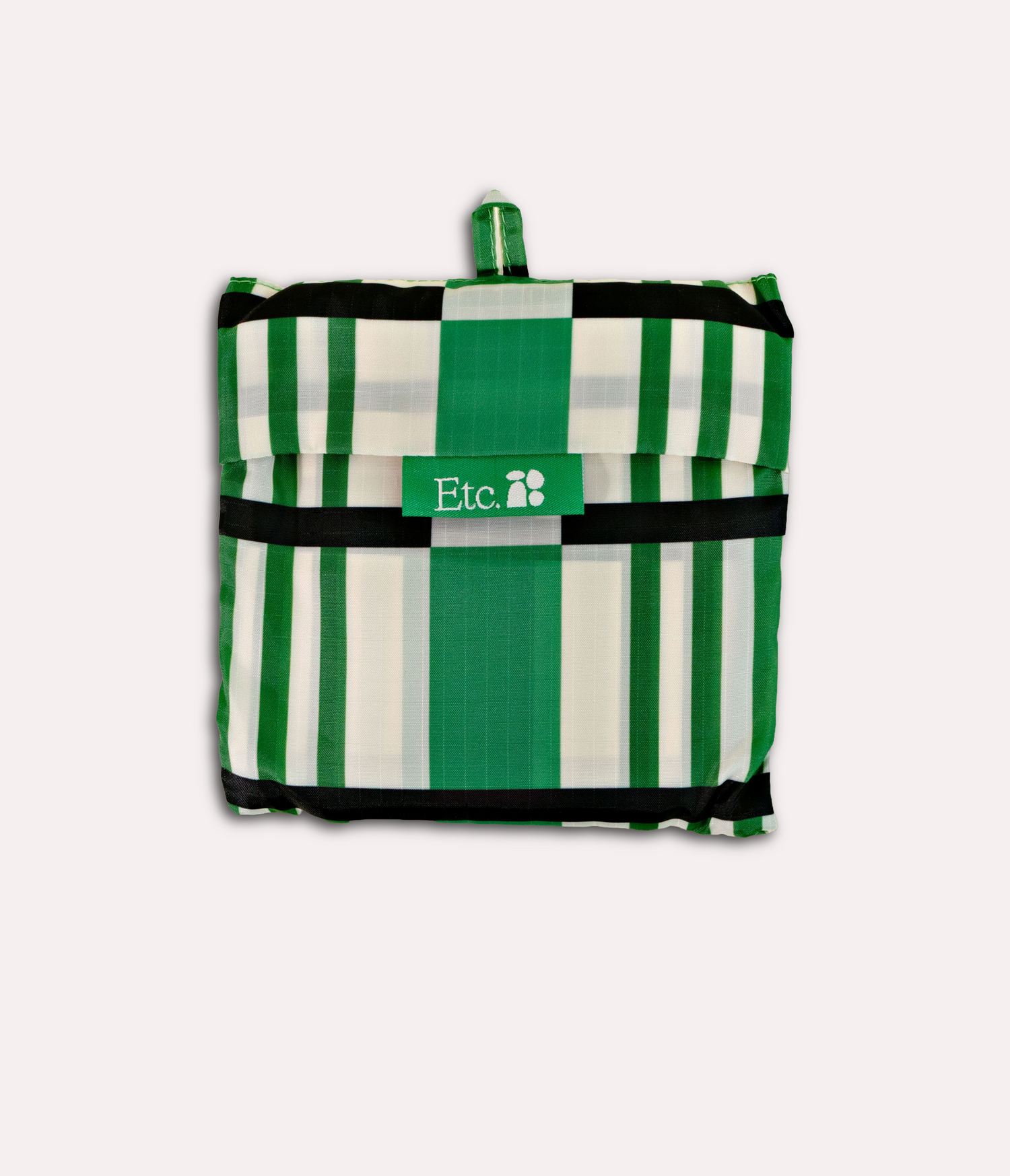 Etc.Store - Romy Shopper Bag in Green Check