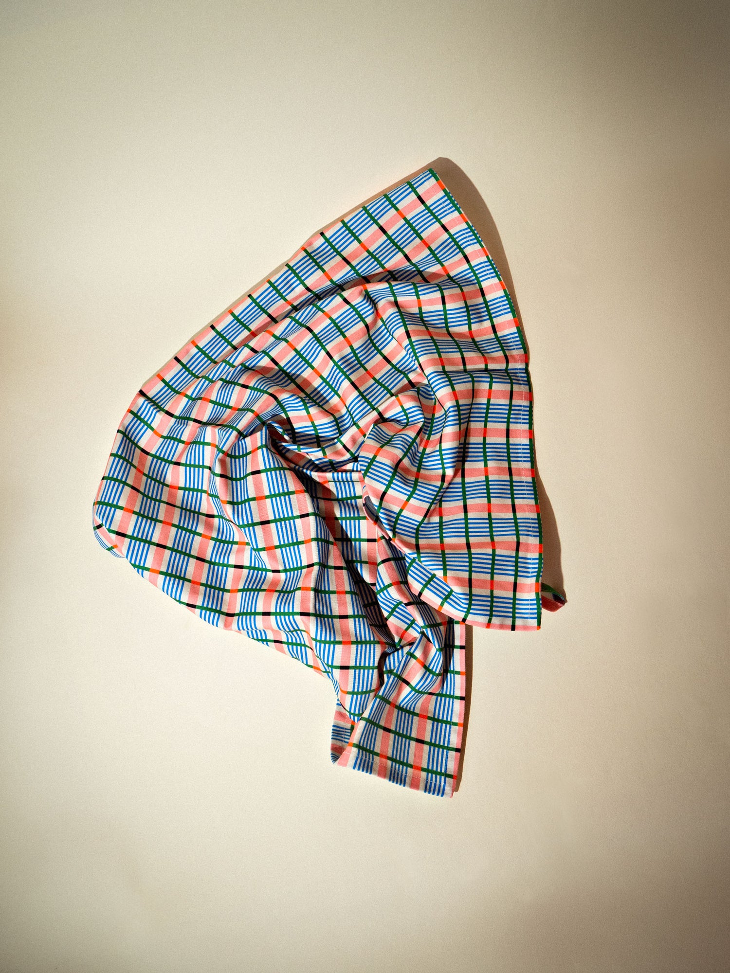 Etc.Store - Memphis Tea Towel in Multi Check PRE-ORDER