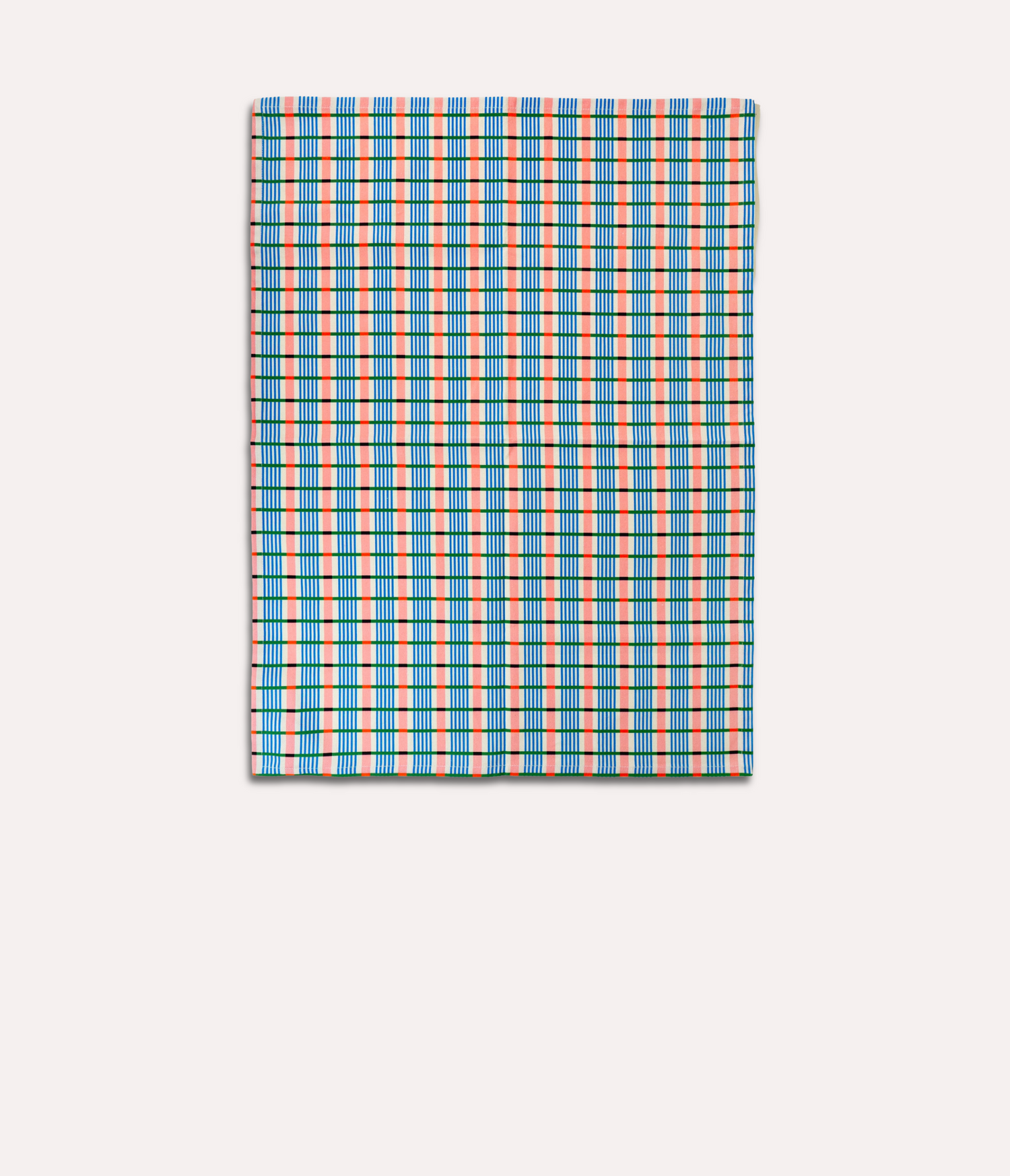 Etc.Store - Memphis Tea Towel in Multi Check PRE-ORDER