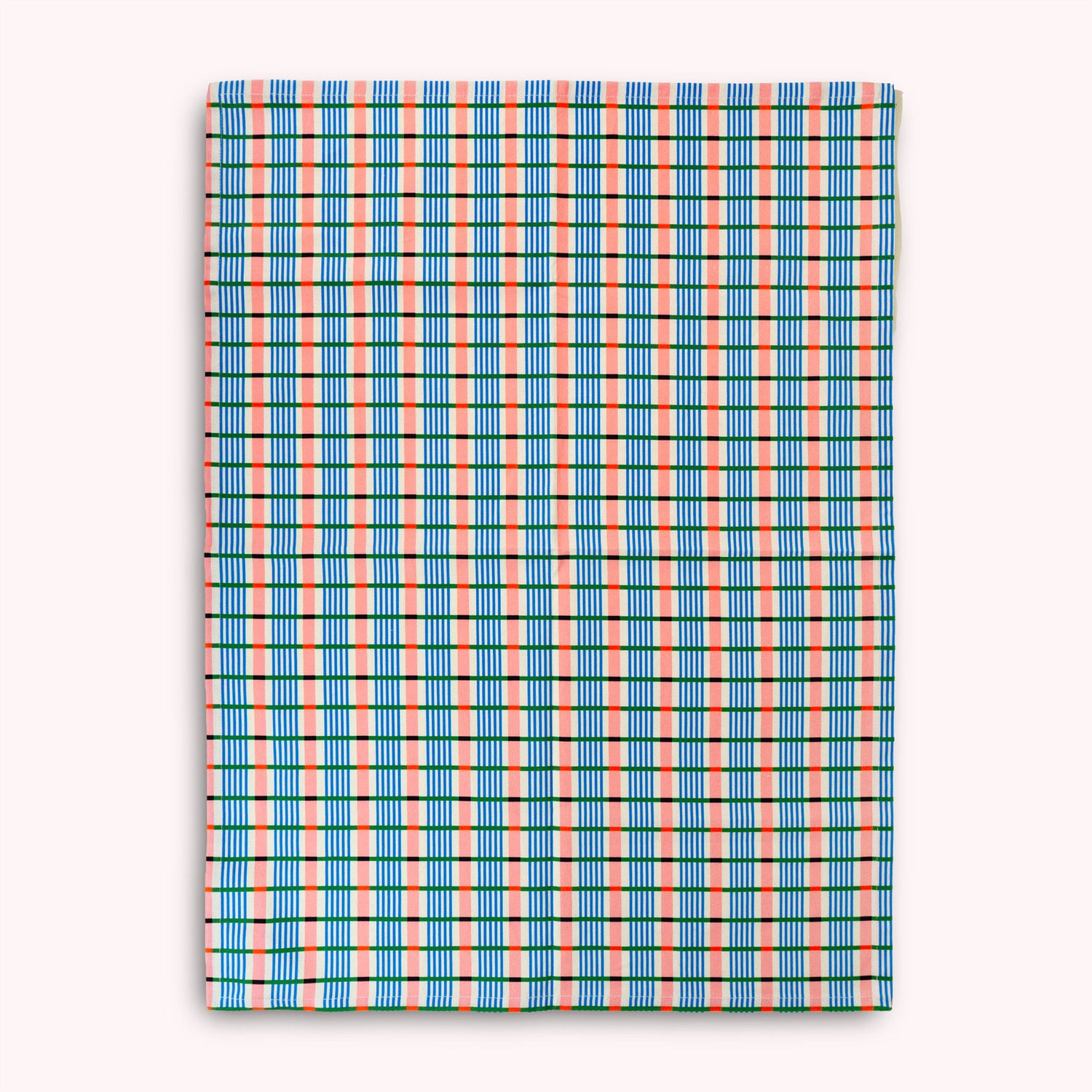Etc.Store - Memphis Tea Towel in Multi Check PRE-ORDER