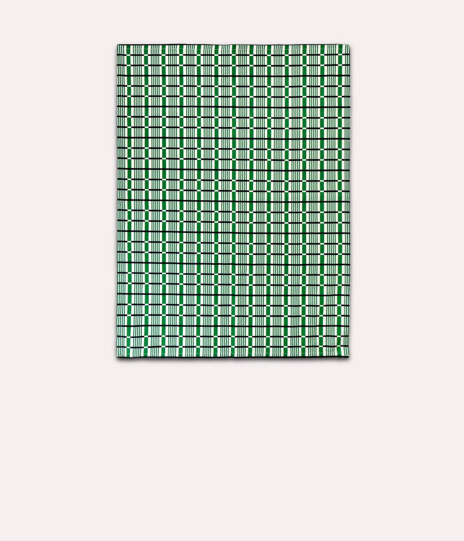 Etc.Store - Memphis Tea Towel in Green Check PRE-ORDER