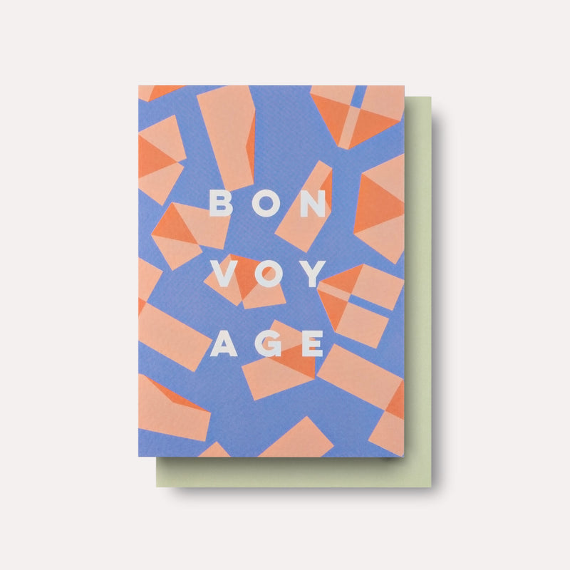 Bon Voyage Origami Card