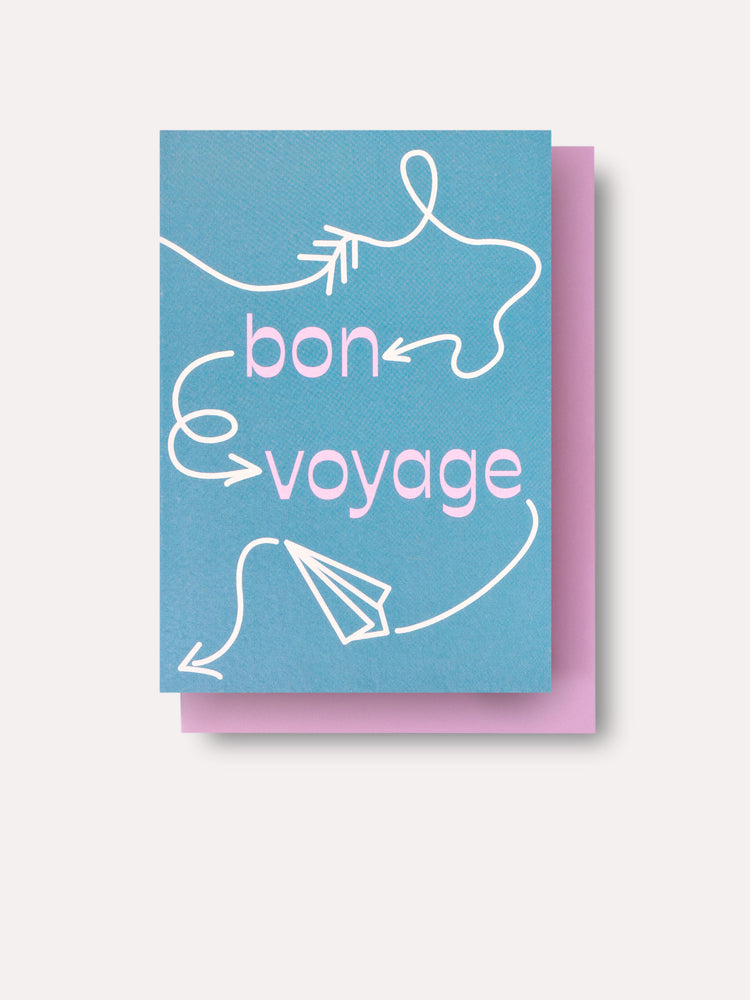 Wanderlust Bon Voyage Card